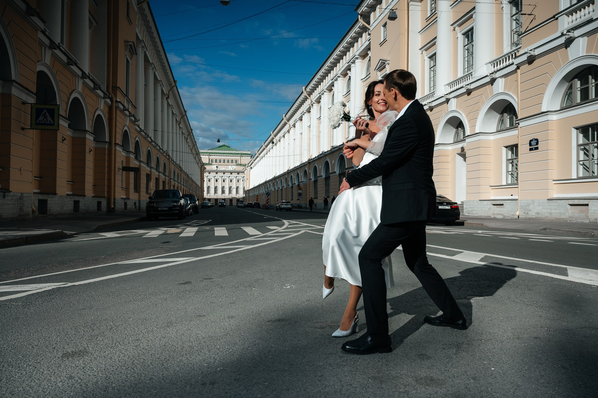 Свадебная фотопрогулка. Свадебный и семейный фотограф из Санкт-Петербурга Климов Анатолий