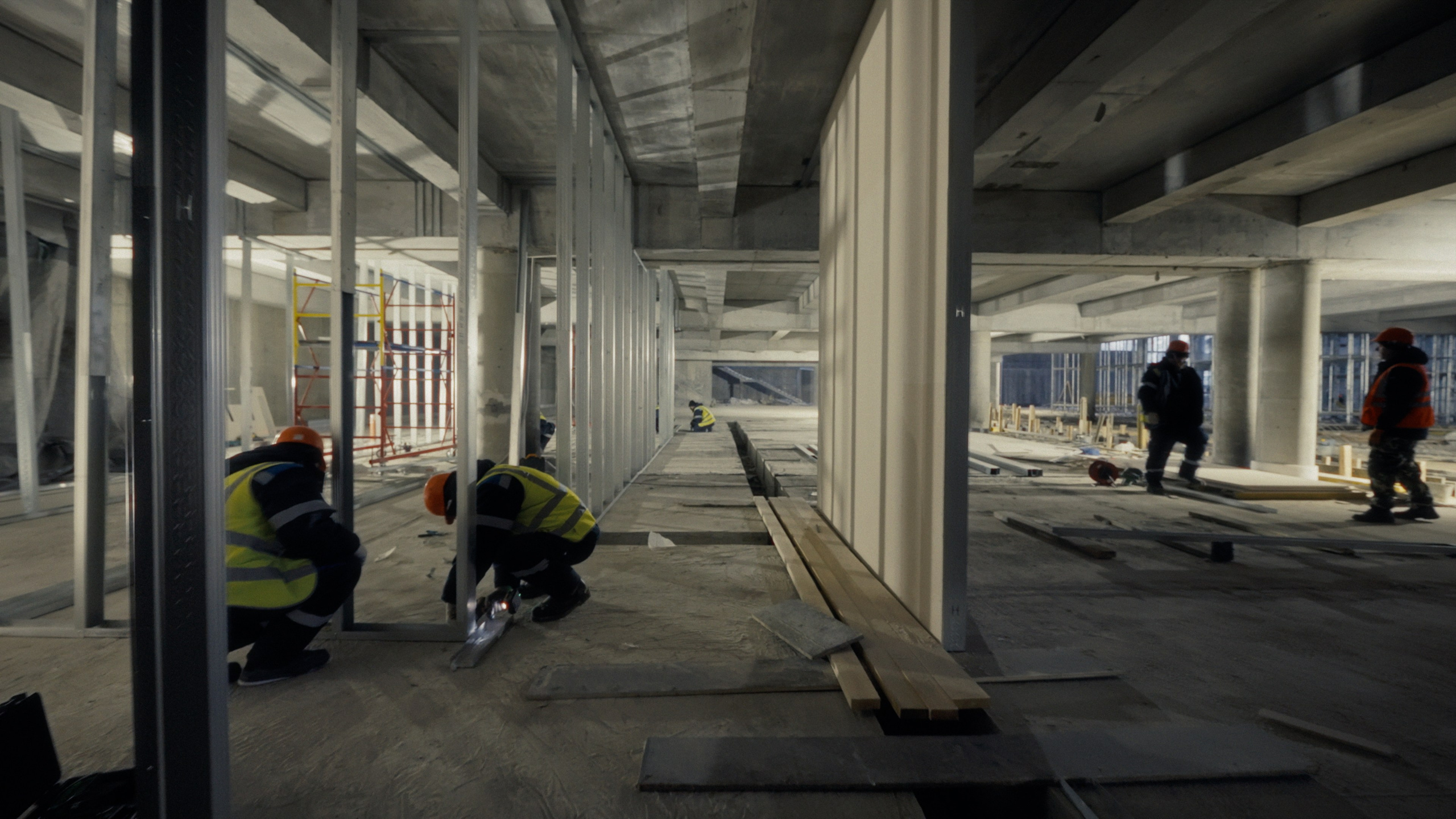 Строительство аэропорта в Благовещенске (promo). Цветокоррекция видео онлайн Иван Сержанов