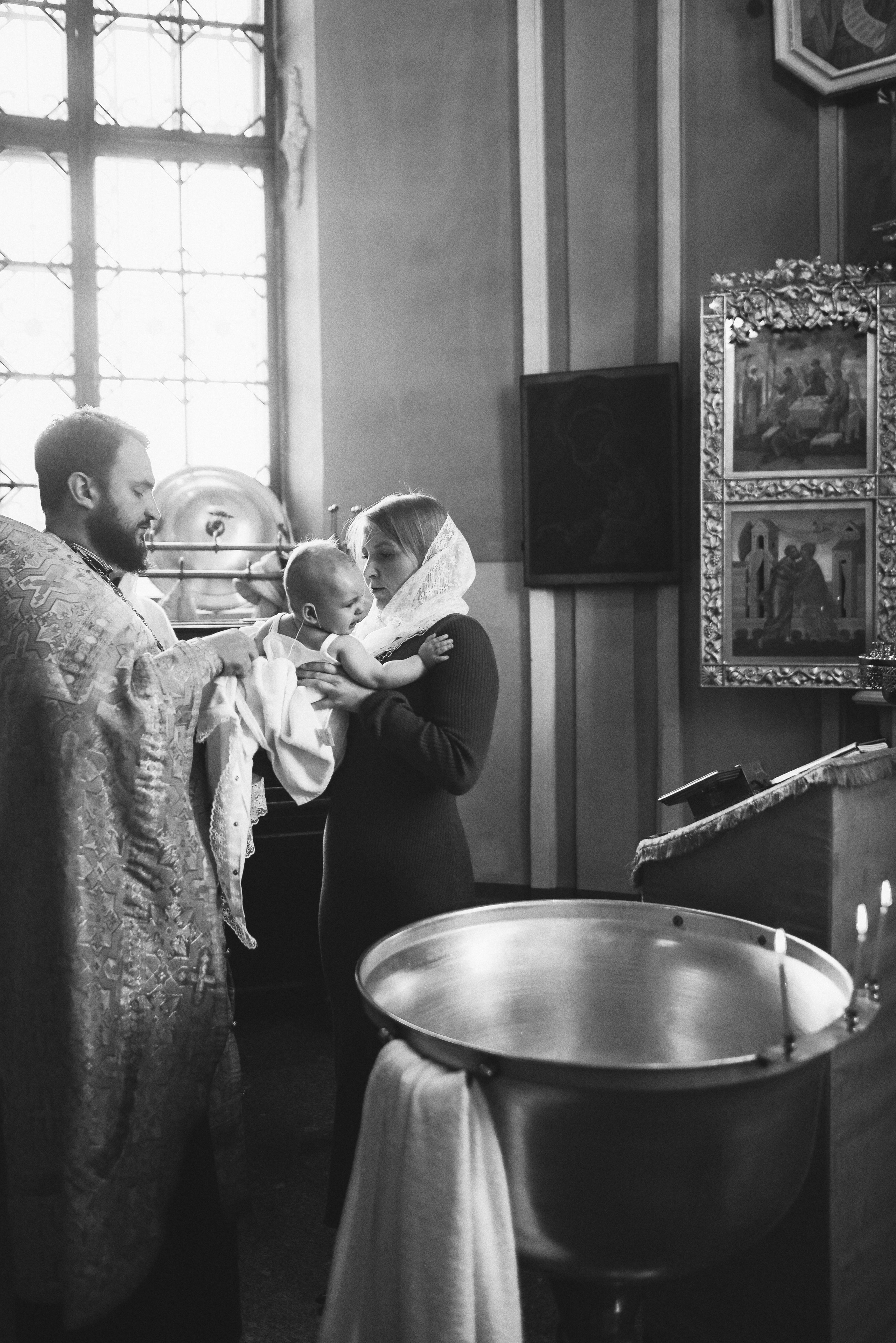 Крещение Любочки. Семейный и свадебный фотограф в Санкт-Петербурге Яна