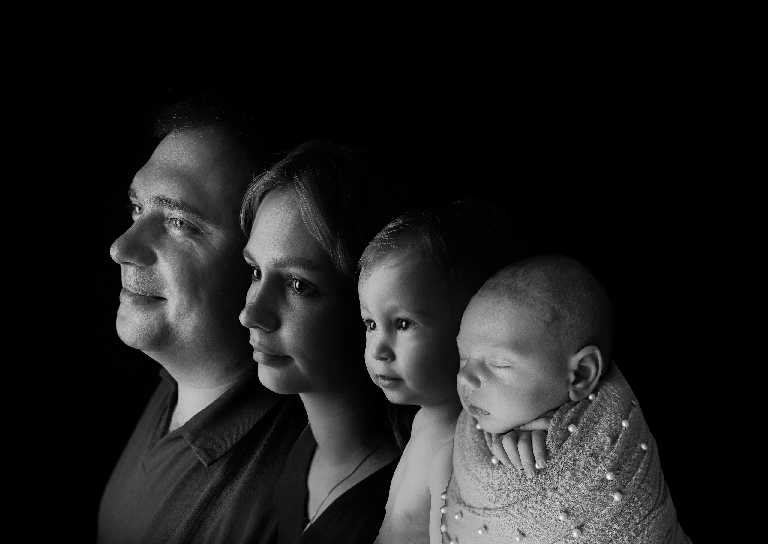 Новорожденные девочки. Фотограф новорожденных в Новокузнецке Анна Горошникова