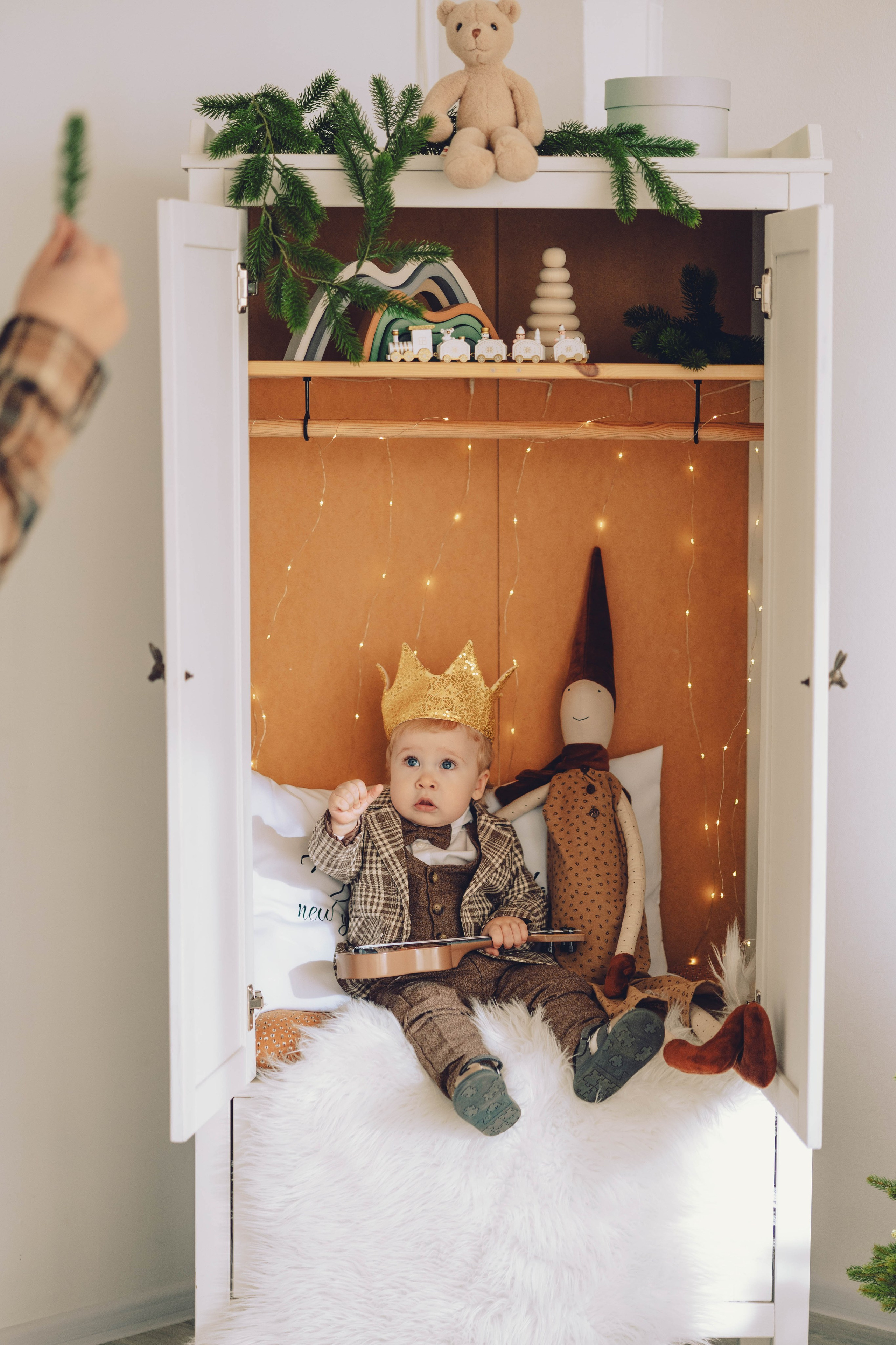 Новогодняя в студии. Семейный фотограф в Дзержинске Наталья Лаэтина