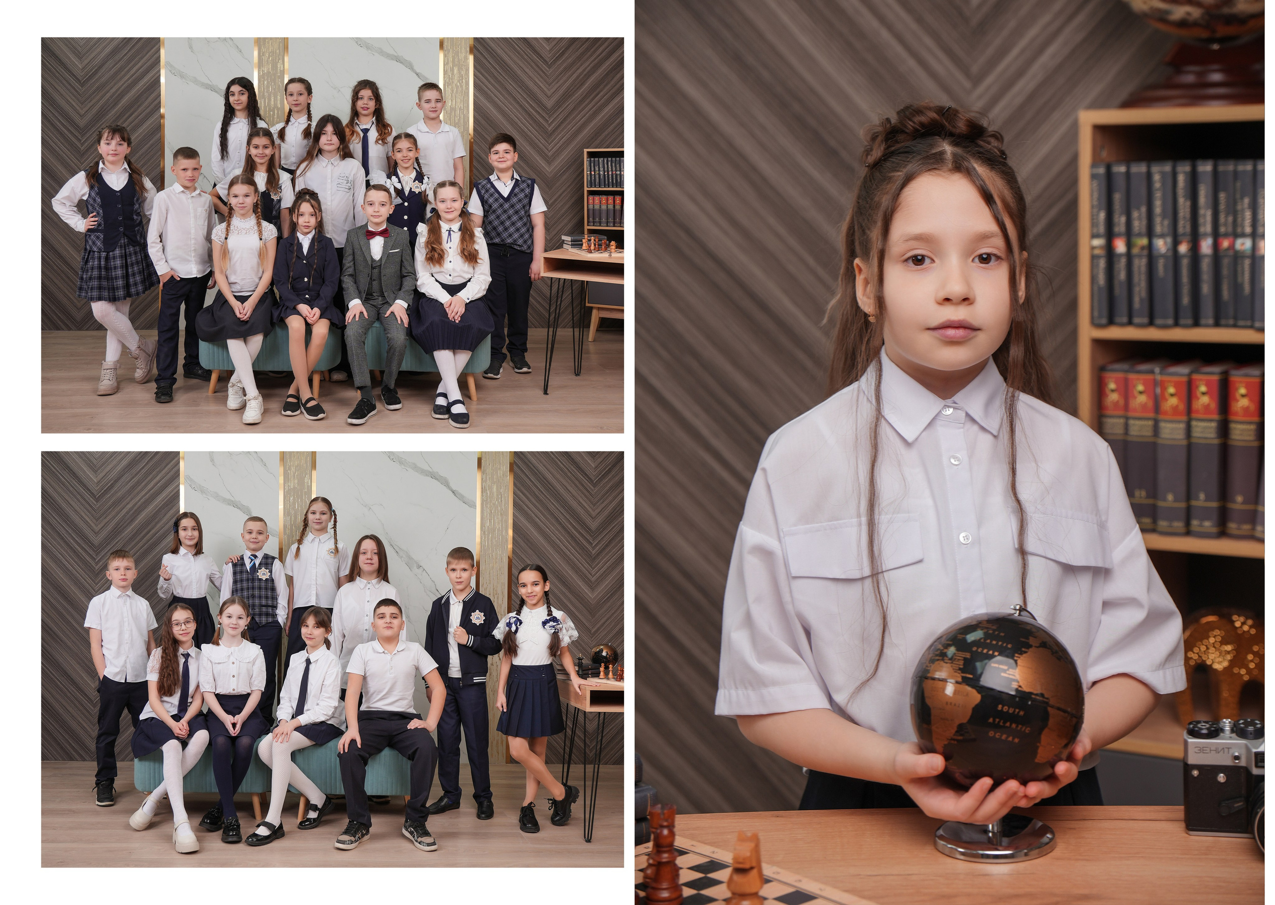 ШКОЛА 110 4 Г. Красивый выпускной альбом в Краснодаре