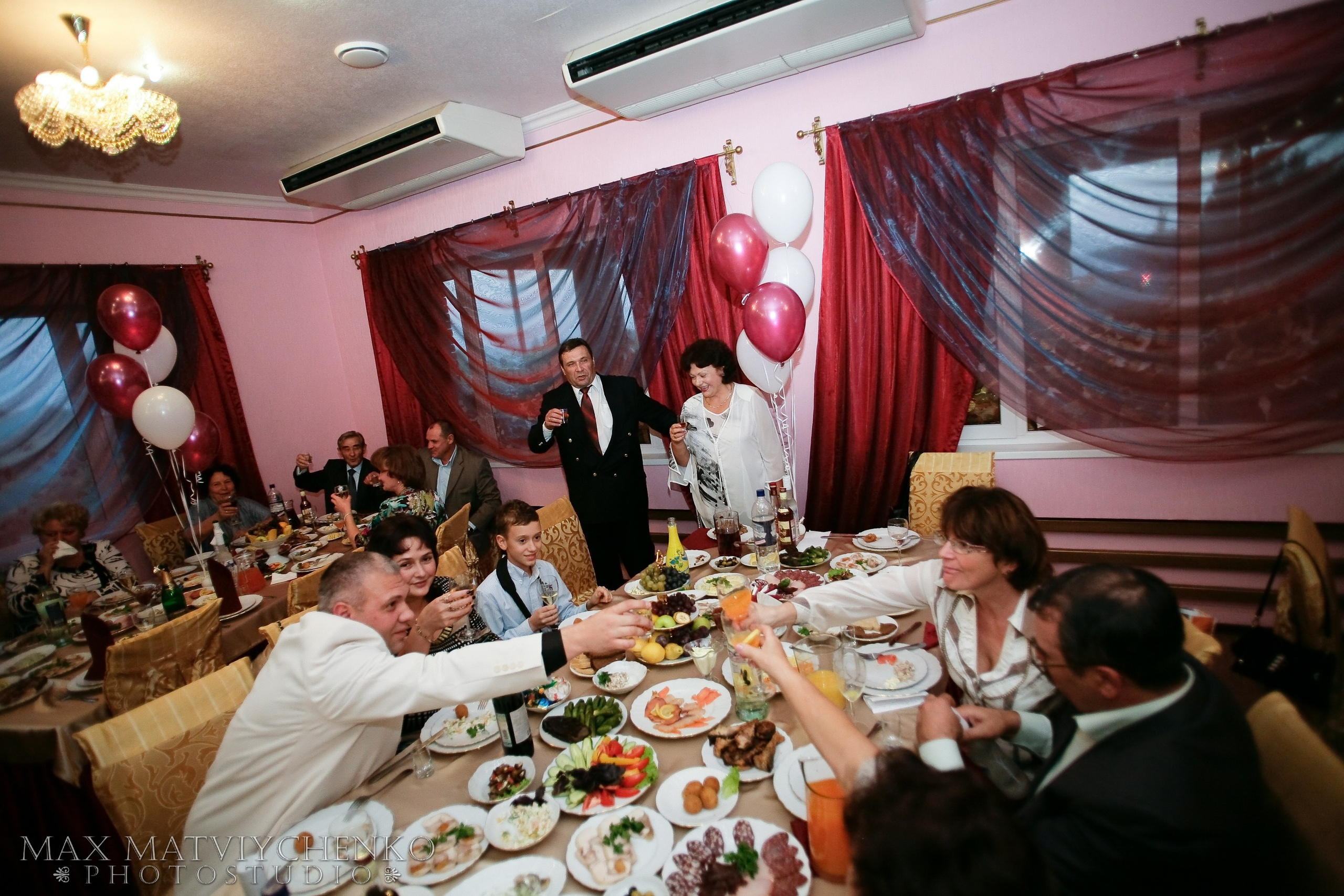 Банкет/Banquet. Максим Матвийченко и Виктория Басова профессионалы своего дела