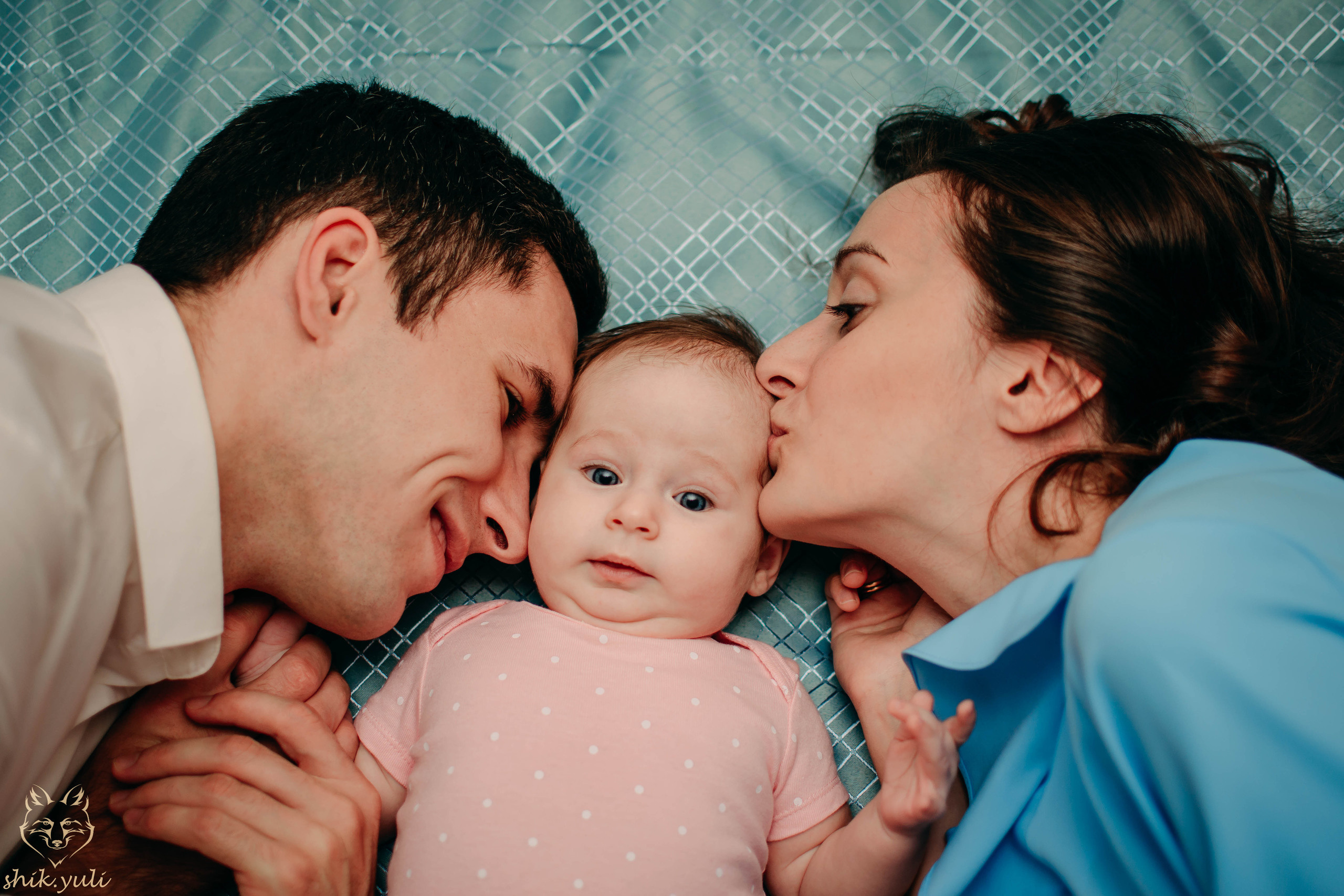 Алисочка с родителями. Свадебный и семейный фотограф в Москве Юлия Шикалова