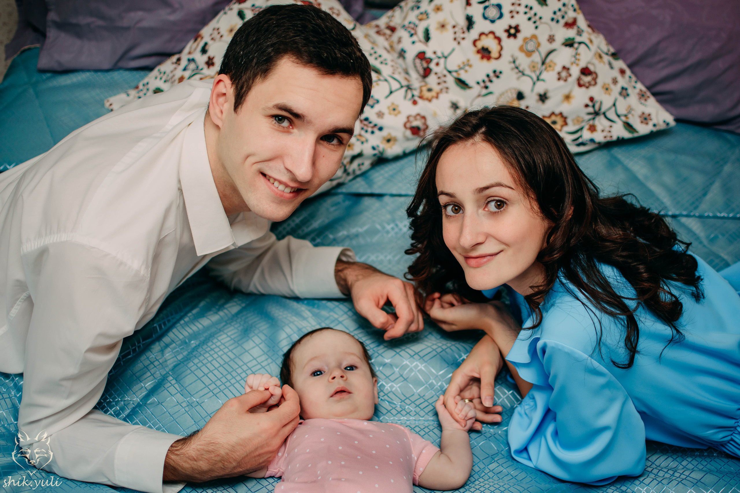 Алисочка с родителями. Свадебный и семейный фотограф в Москве Юлия Шикалова