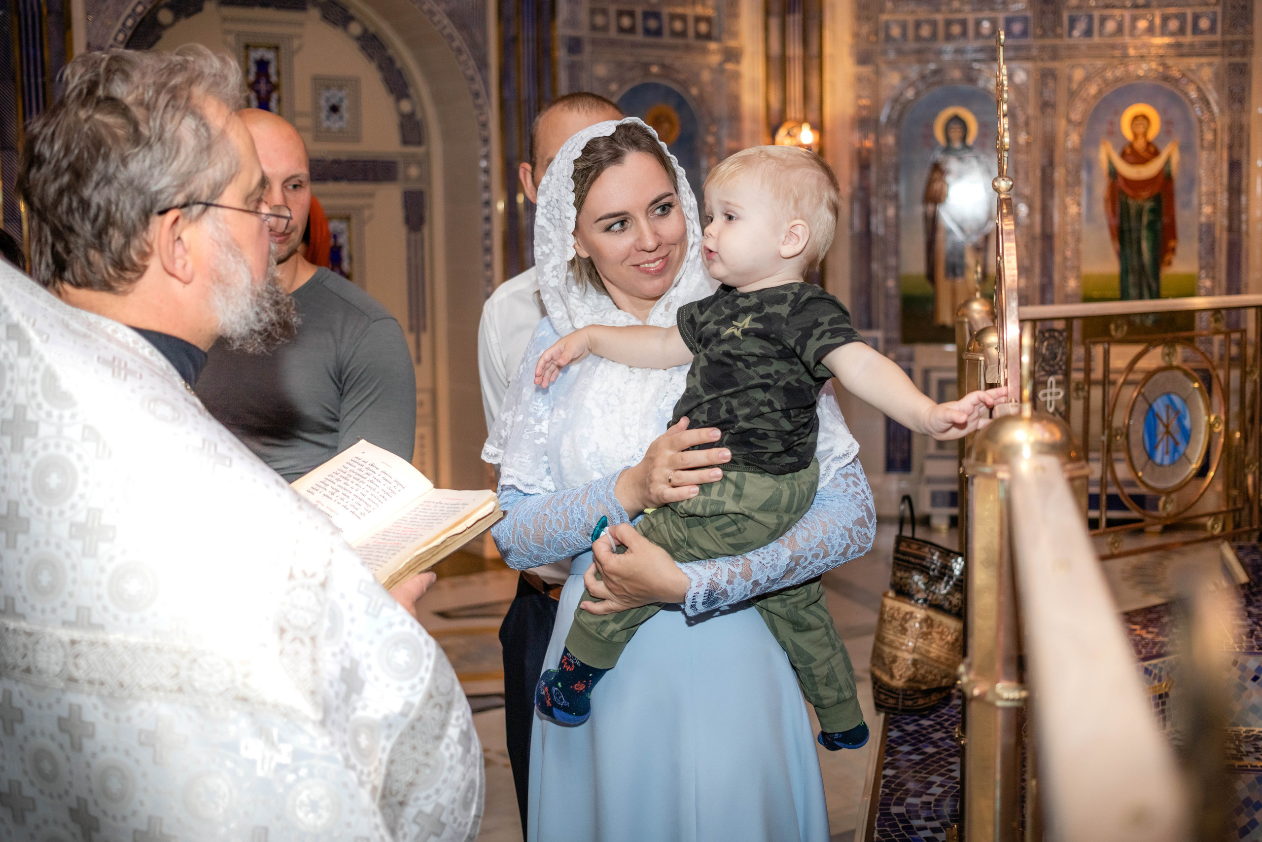 КРЕЩЕНИЕ. Фотограф Алина Гашникова