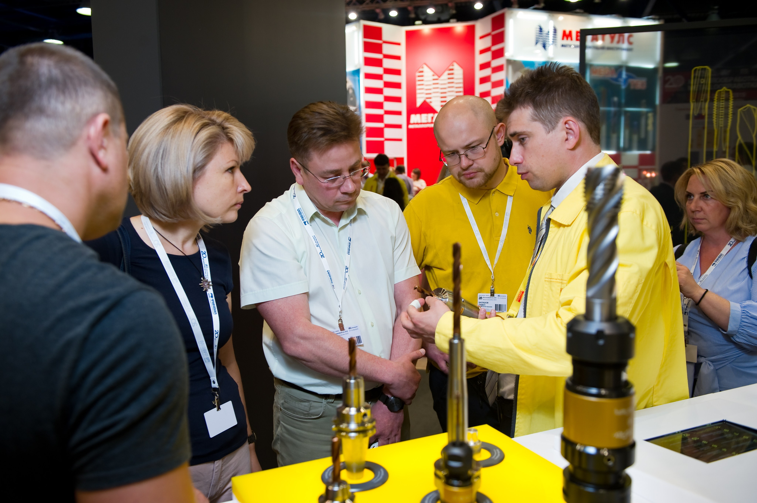 Работа Sandvik на выставке «Металлообработка». Репортажный фотограф и видеограф Слава Думчев. Тимбилдинги, отчетники, корпоративы