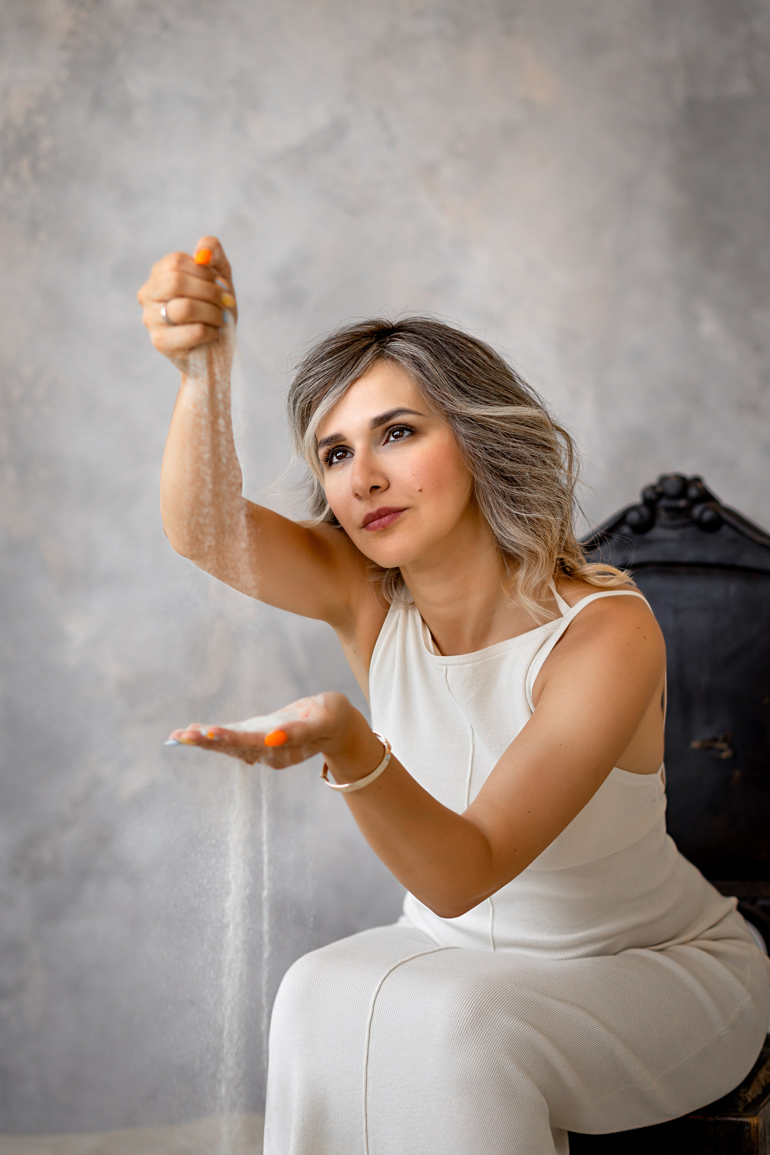 Алина в песках. Детский и семейный фотограф в Красноярске Елена Коровкина