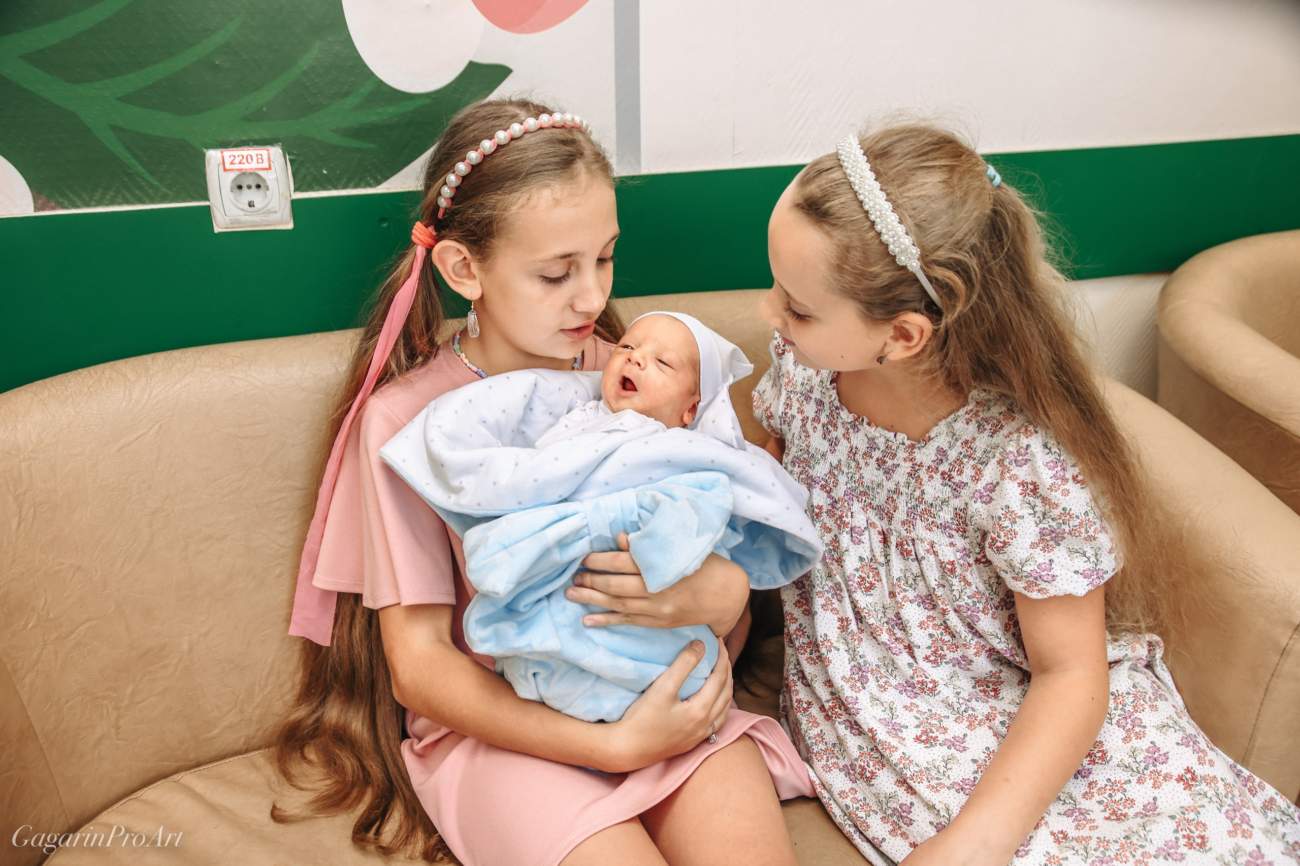 Фотосъёмка выписки из родильного дома. GagarinProArt