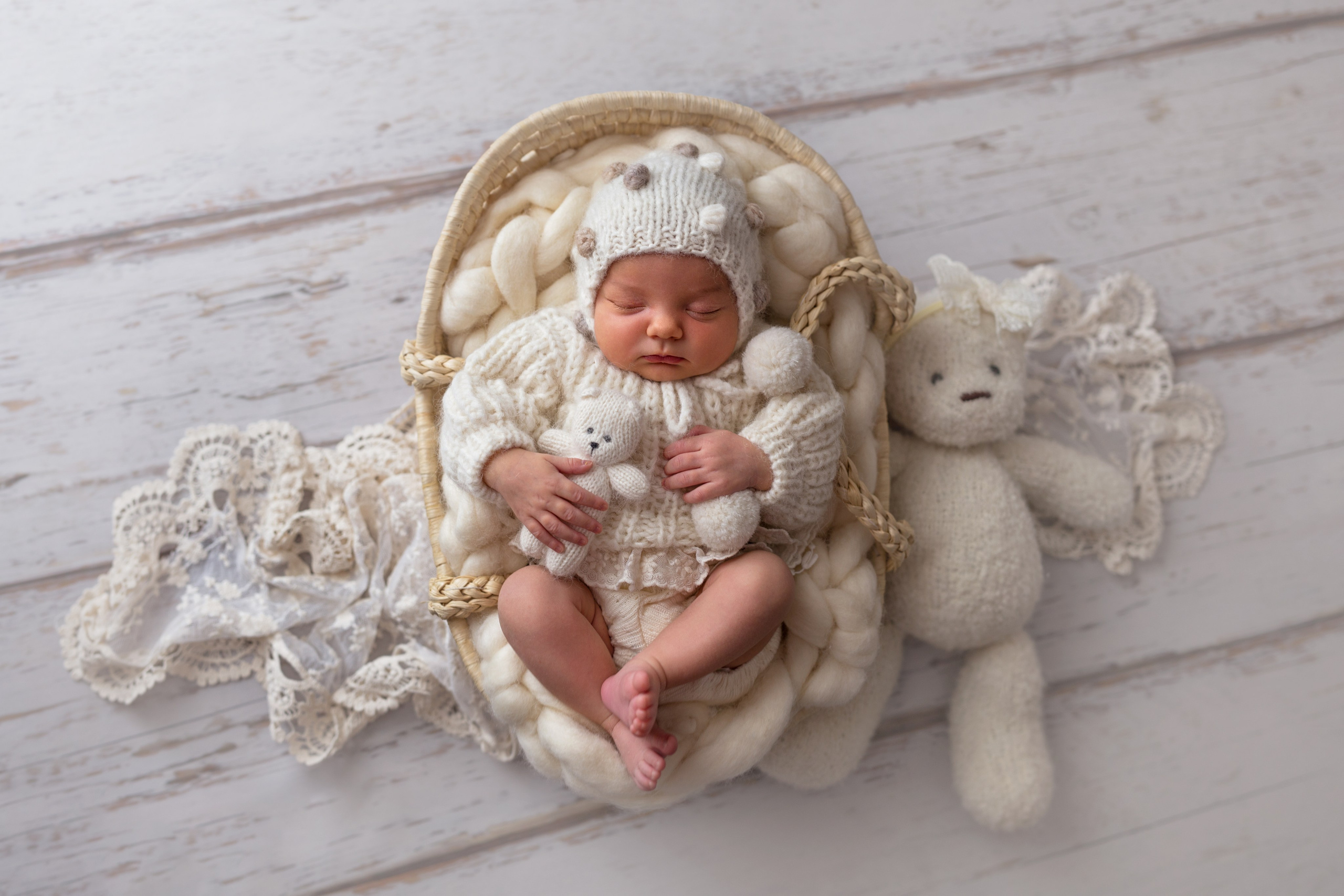 Newborn ДЕВОЧКИ. Фотограф новорожденных в Новосибирске