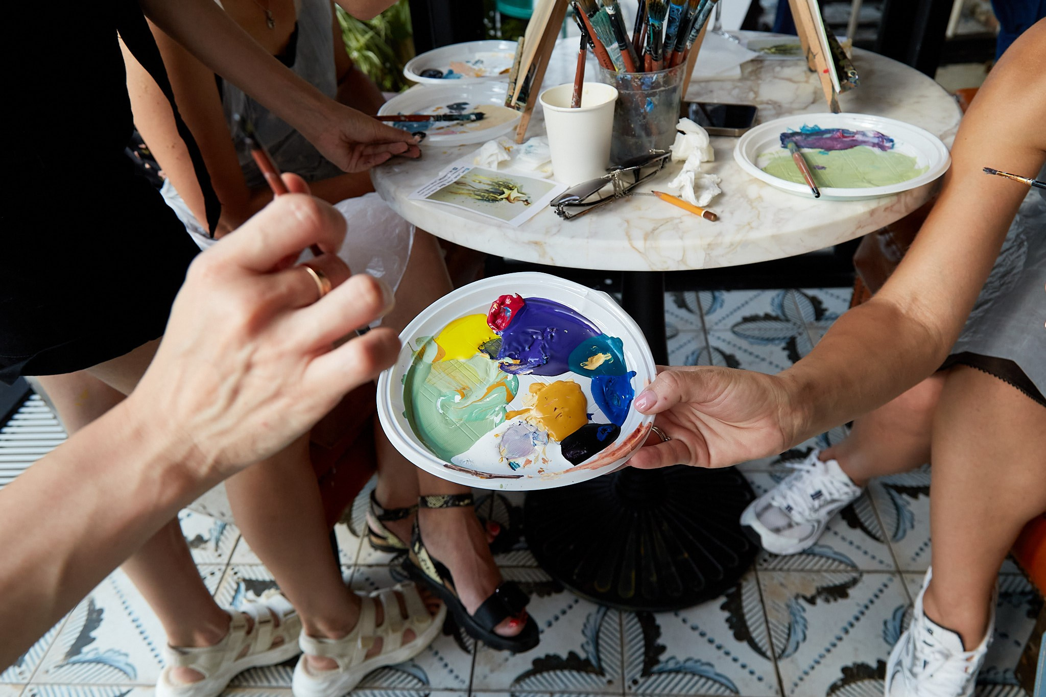 Арт-встреча в День рожденье. Budanovaphoto.ru