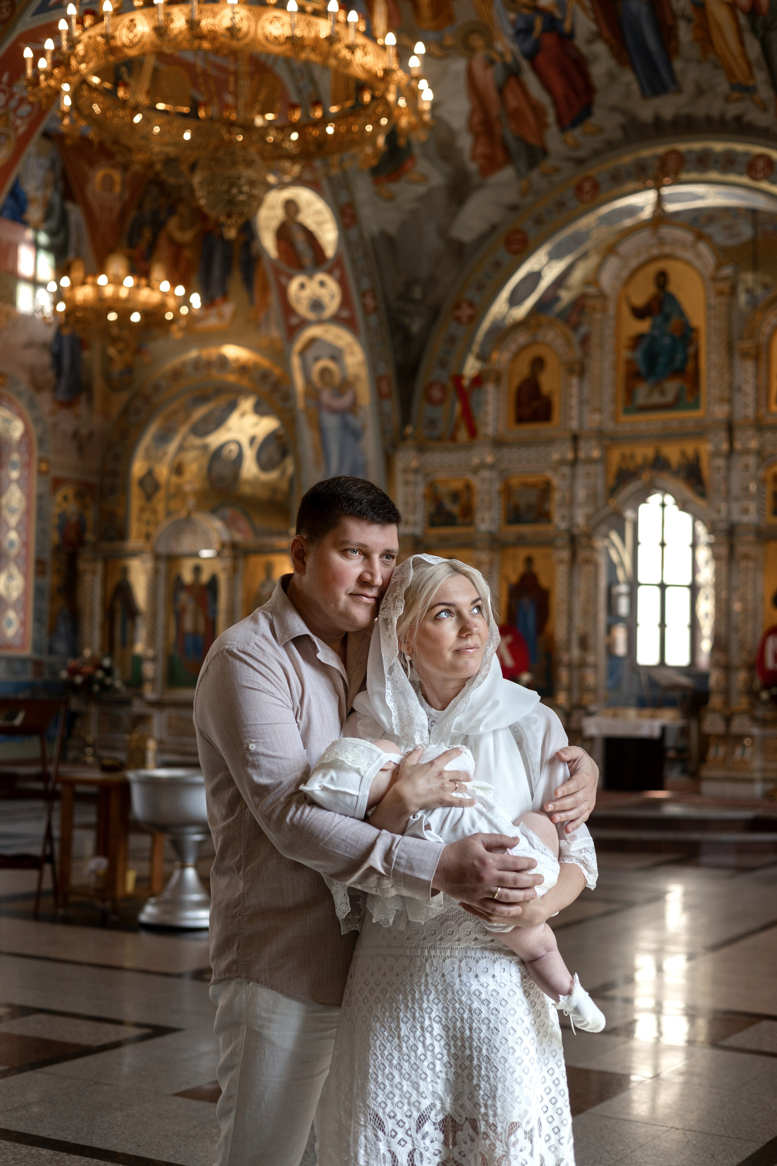 Съемка Таинство Крещения. Фотограф новорожденных Воронеж