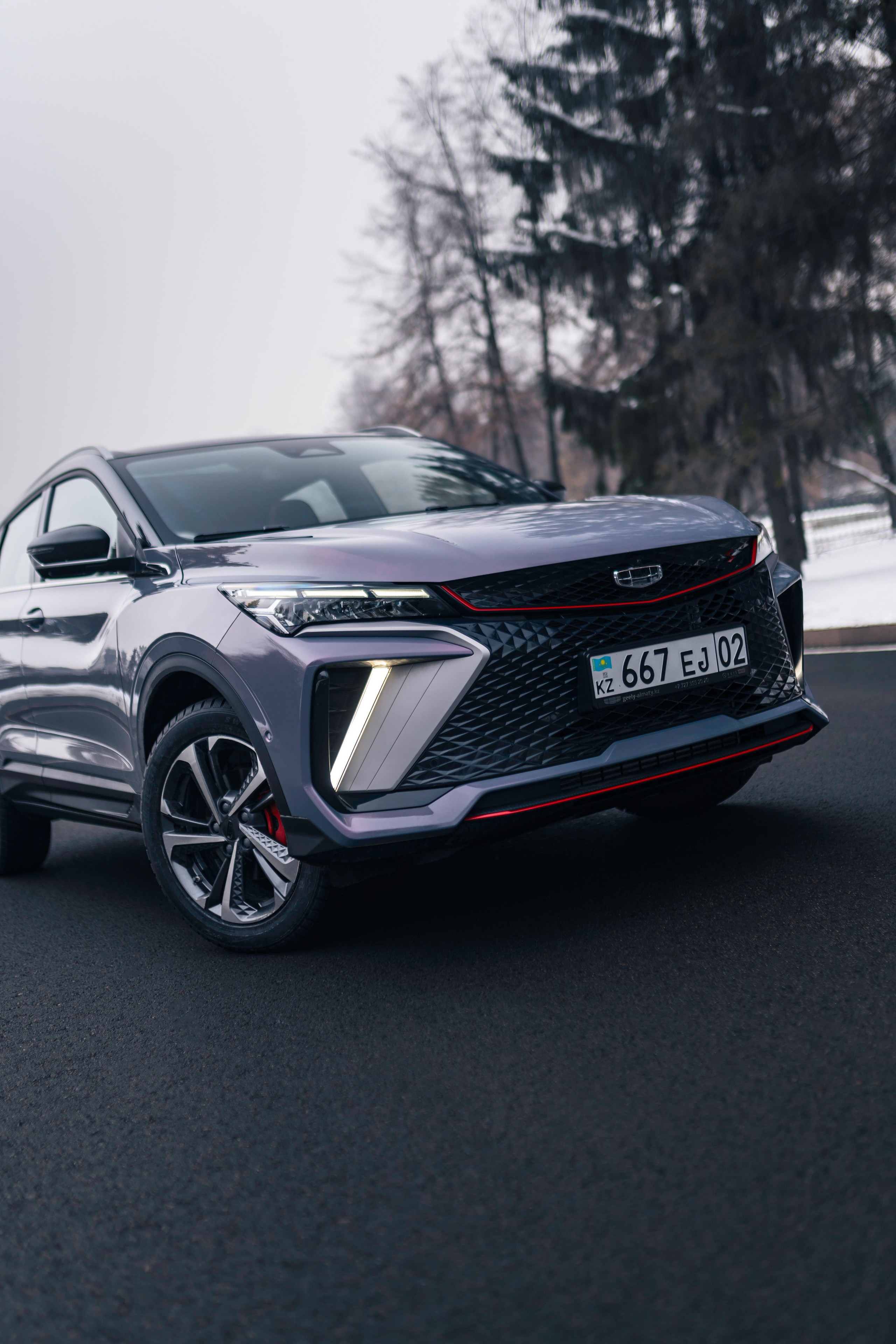 Geely Coolray. Чен Станислав | Автомобильный фотограф | Алматы, Казахстан