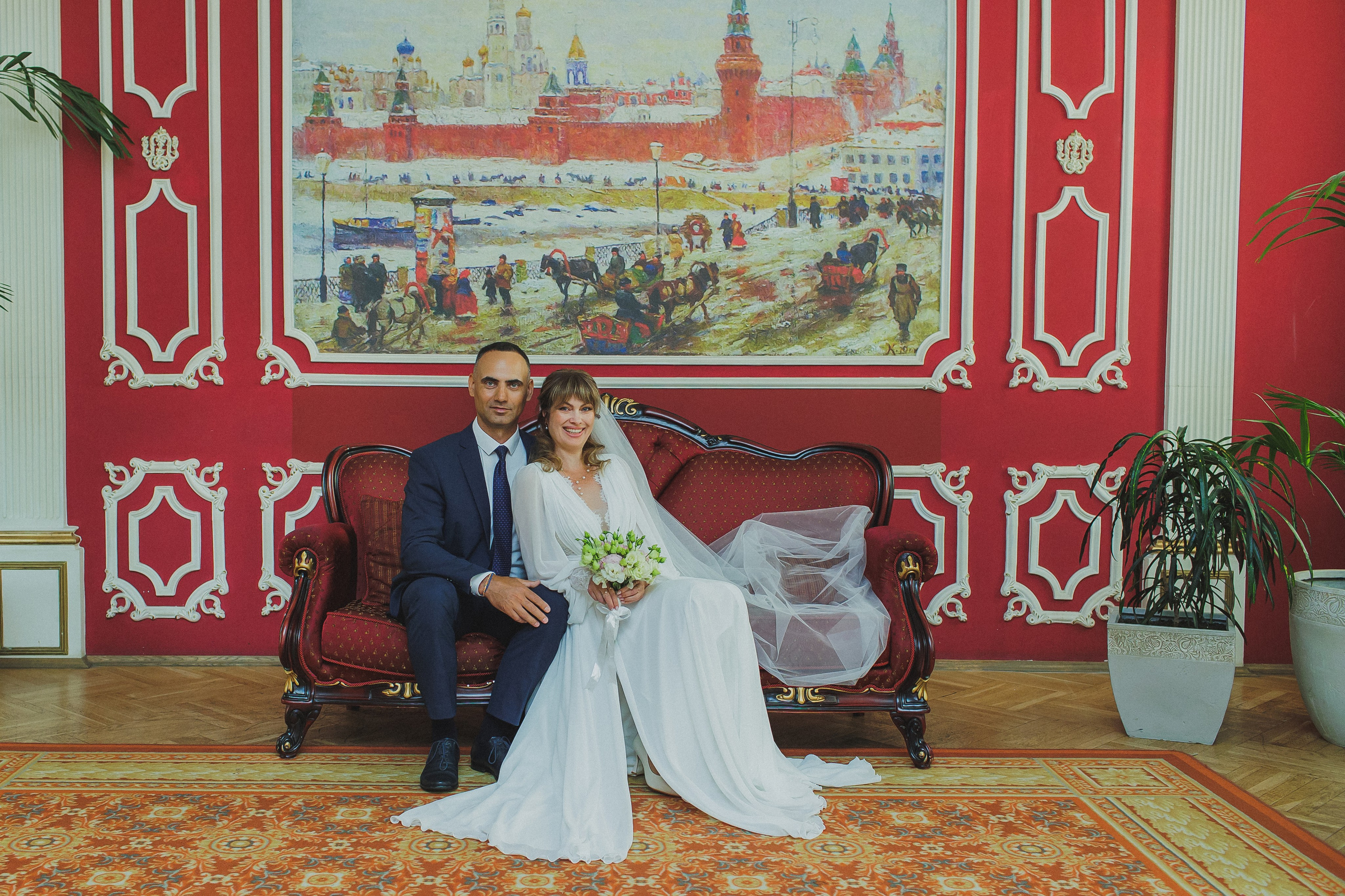 Свадебная фотосессия в Кусково. Фотограф в Москве и Люберцах Анна Ушакова