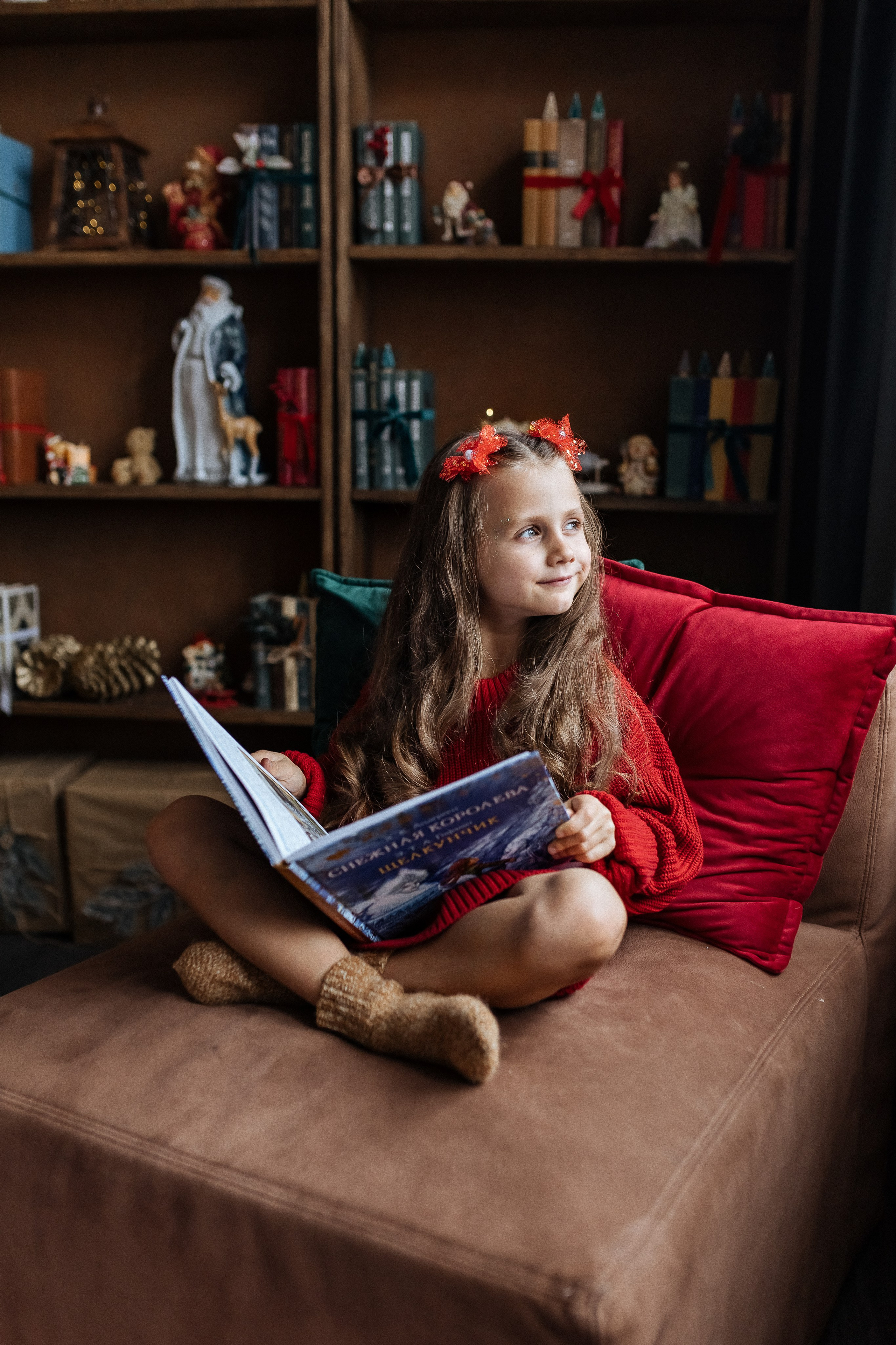 Новогодняя сьемка в студии. Профессиональный фотограф, Москва |Видное Елена Елизарова