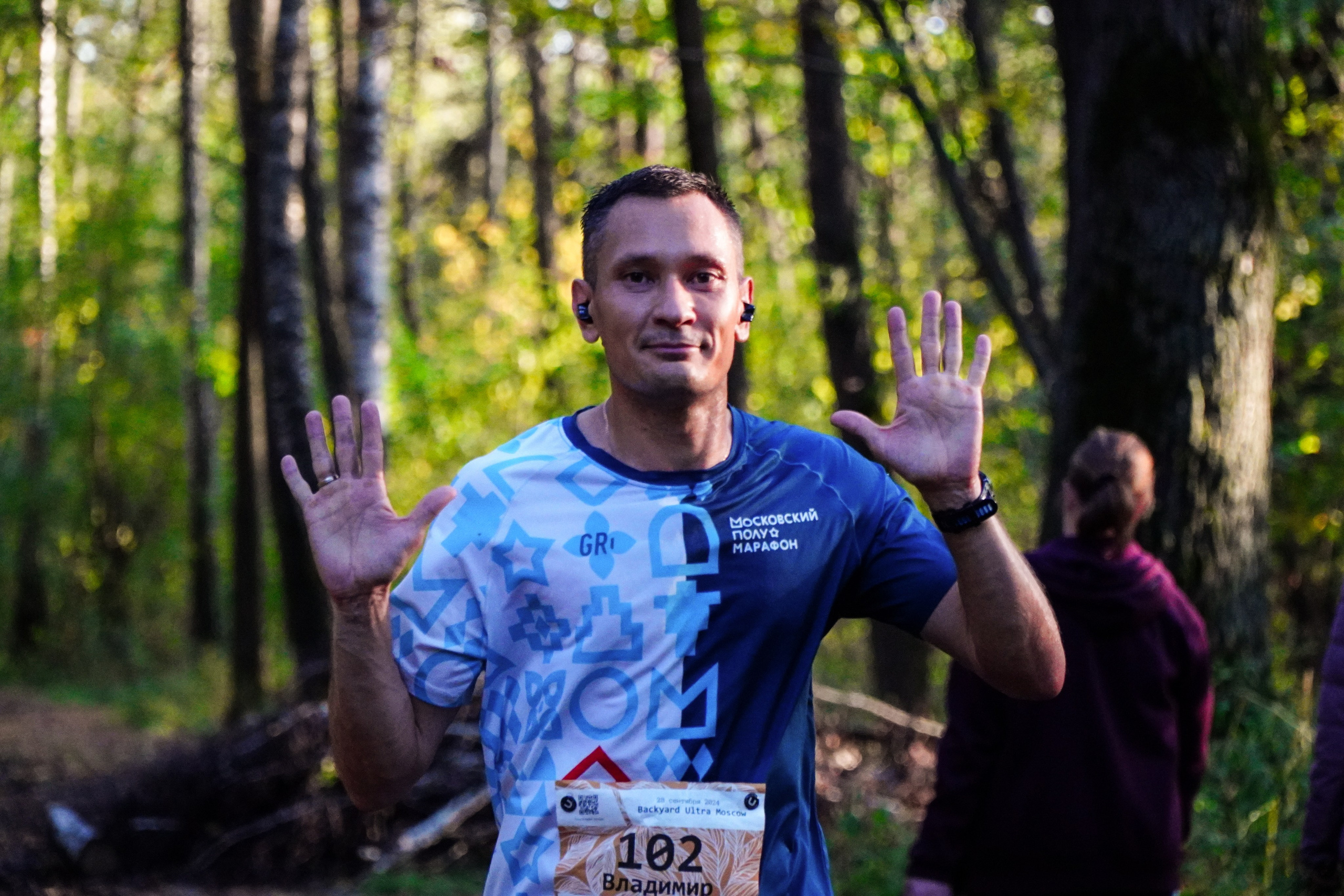 Backyard Ultra Moscow 2024. Роман Капилюшов. Бег. Фото. Видео. г. Люберцы