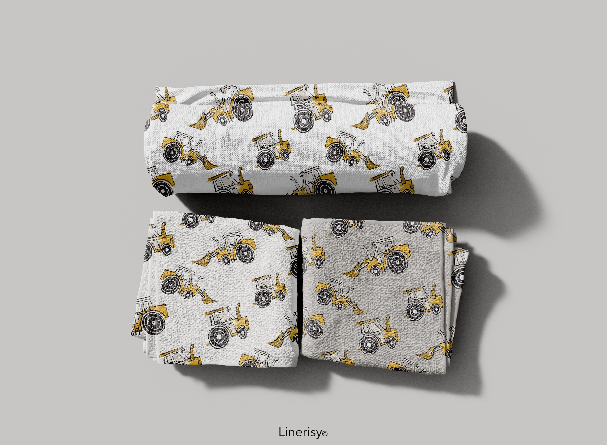 Набор бесшовных паттернов  «ПОЕХАЛИ?». Художник-иллюстратор Евгения Бекренёва