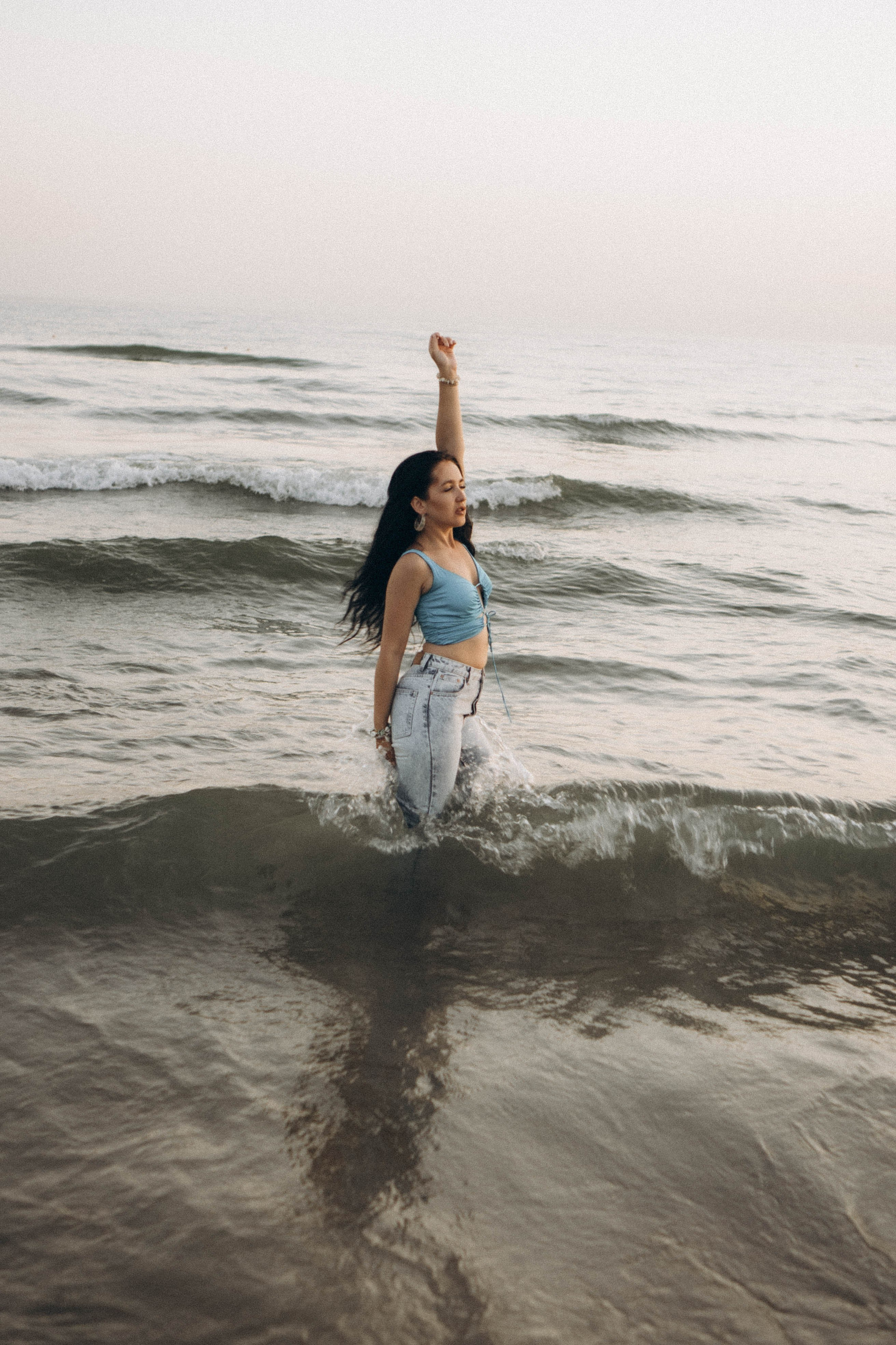 Июльский вечер на берегу черного моря. Профессиональный фотограф, Санкт-Петербург — Виктория Богомолова