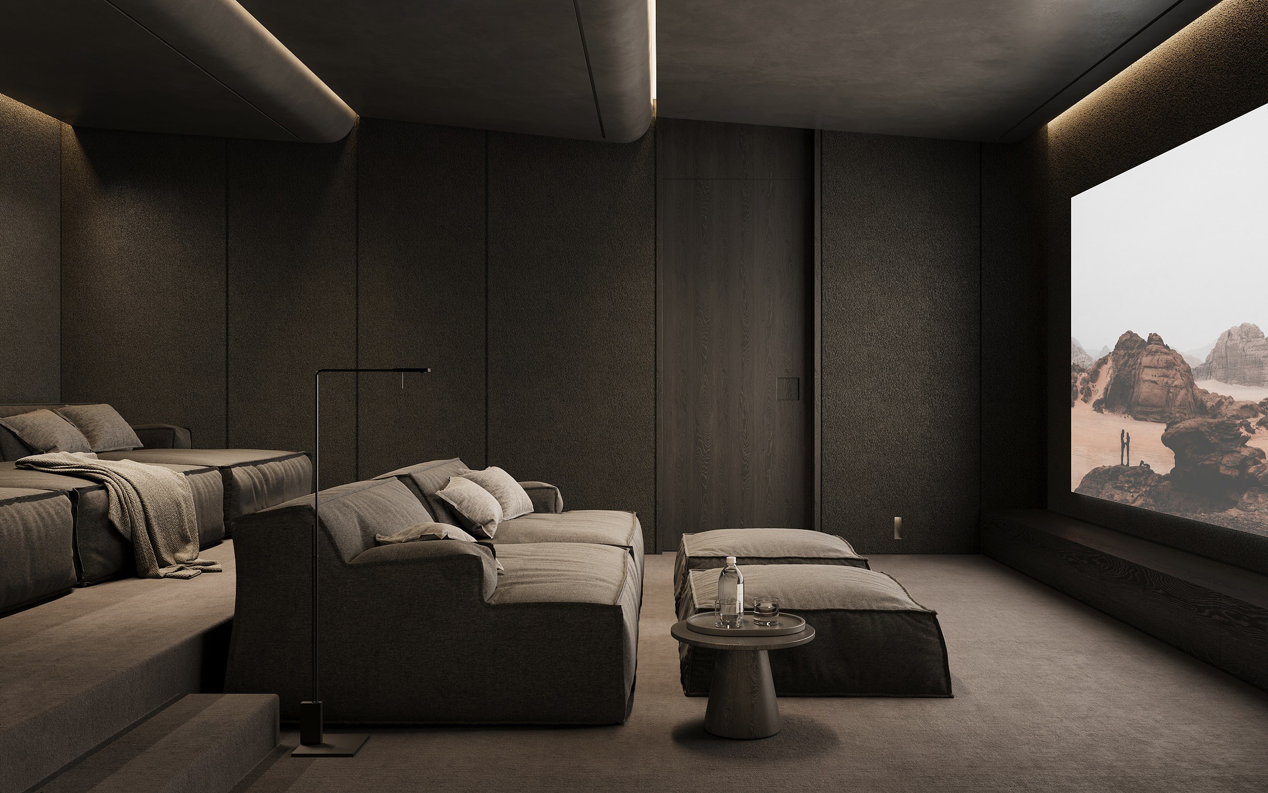 Villa N-94. Interior visualization