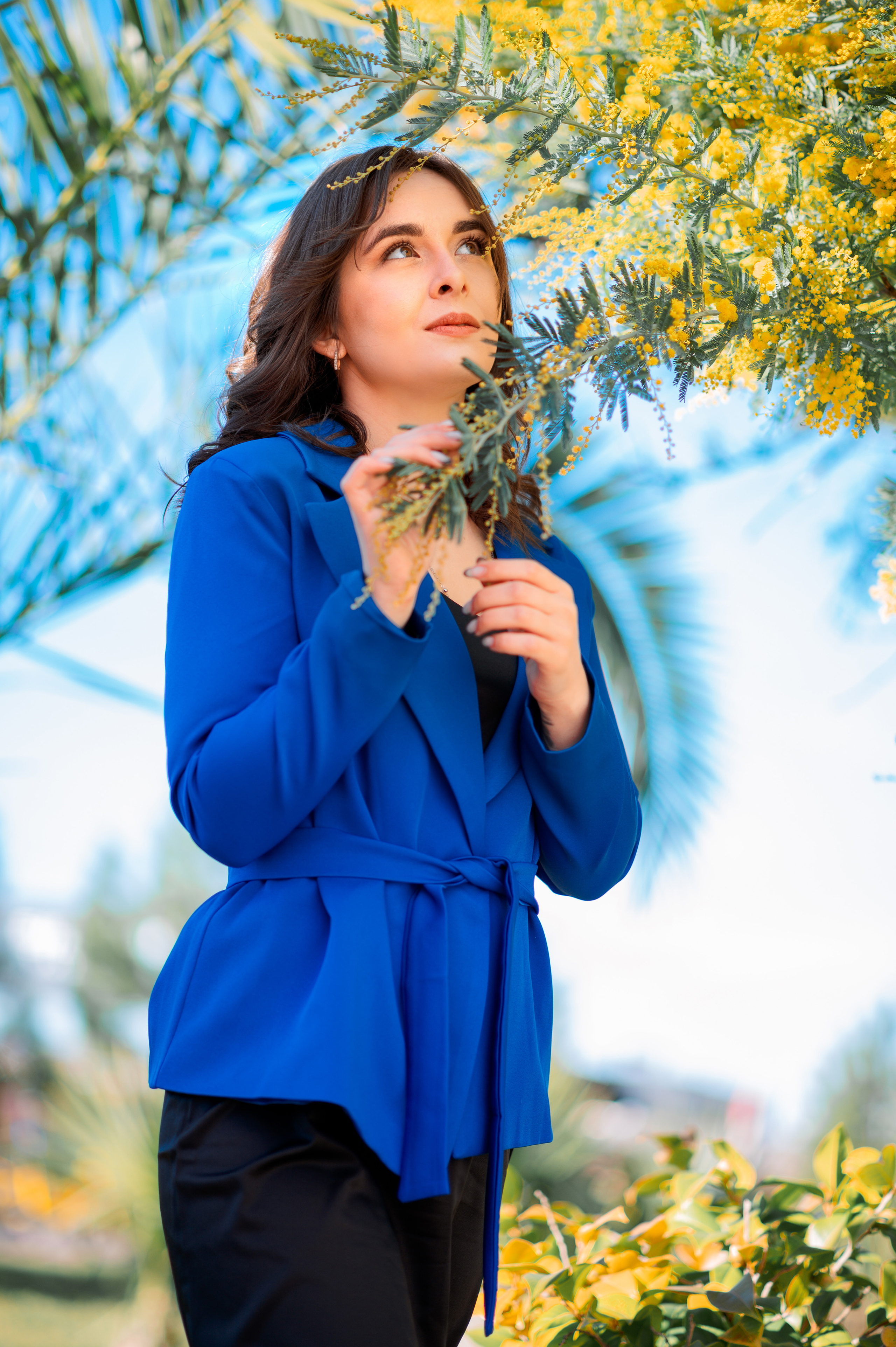Мимоза. Семейный и женский фотограф Лоо Краснодар Сочи Энем Татьяна Трибурт
