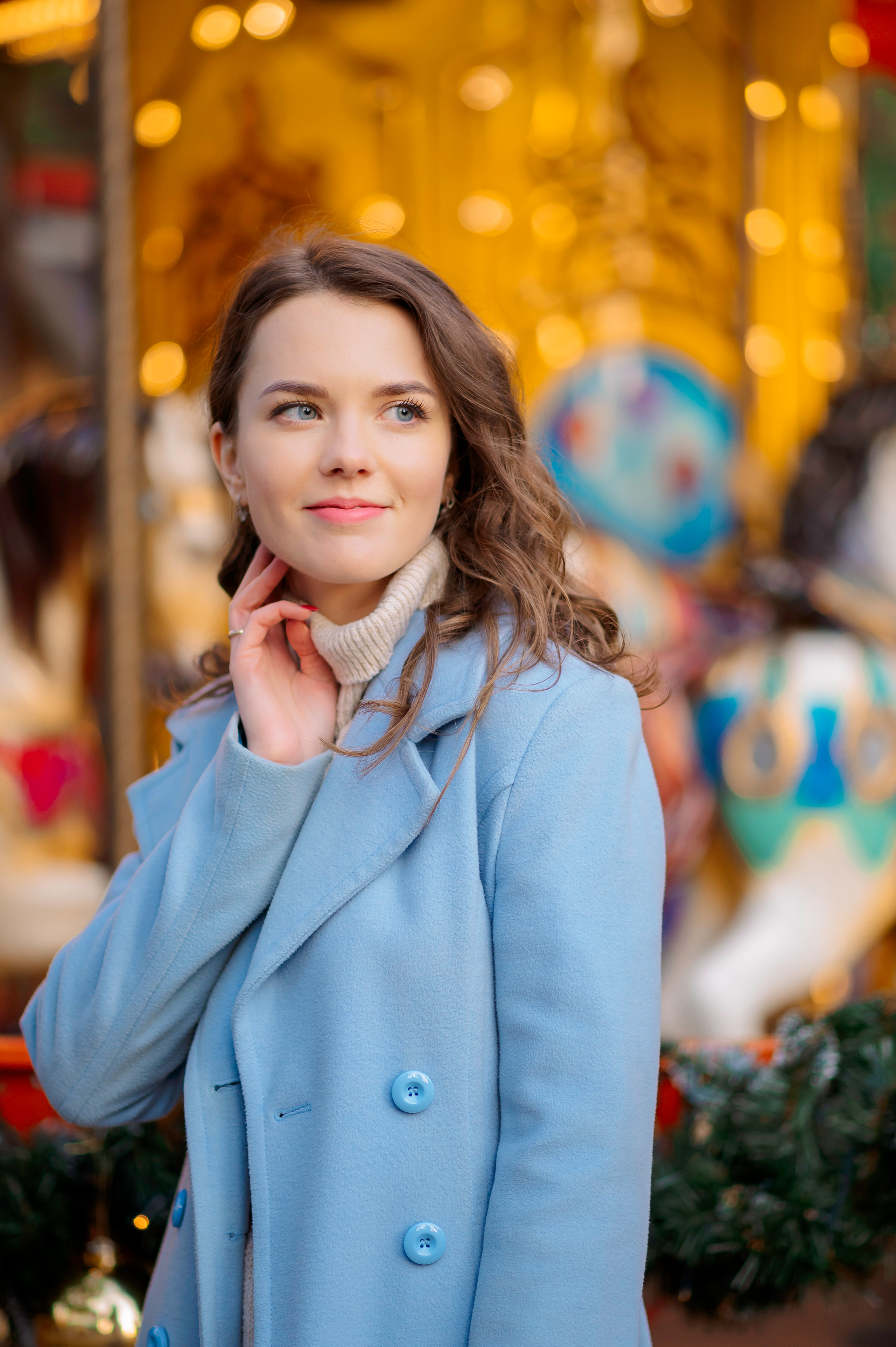 Новогодний город. Семейный и женский фотограф Лоо Краснодар Сочи Энем Татьяна Трибурт