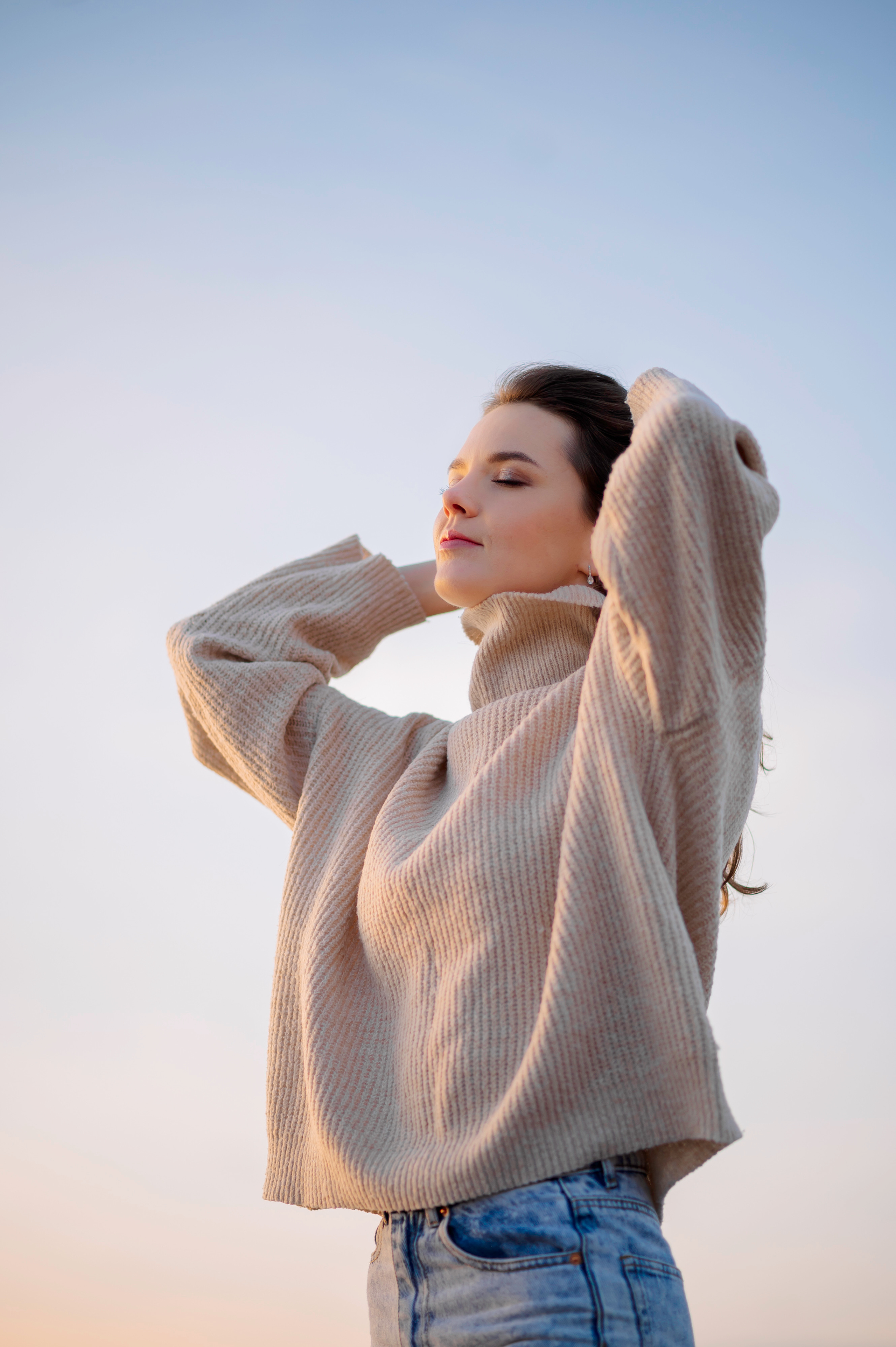 Зимнее море. Семейный и женский фотограф Лоо Краснодар Сочи Энем Татьяна Трибурт