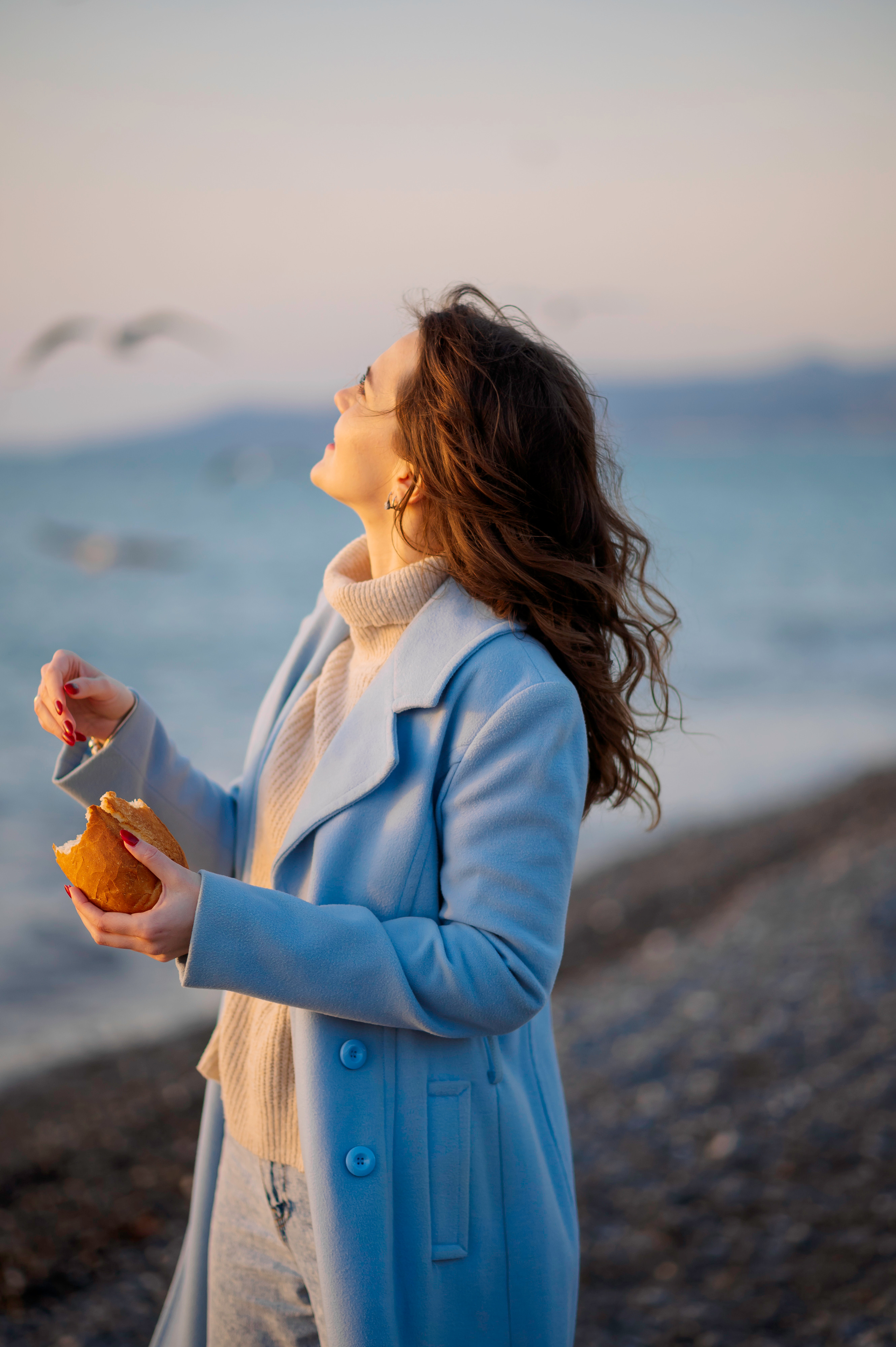 Зимнее море. Семейный и женский фотограф Лоо Краснодар Сочи Энем Татьяна Трибурт
