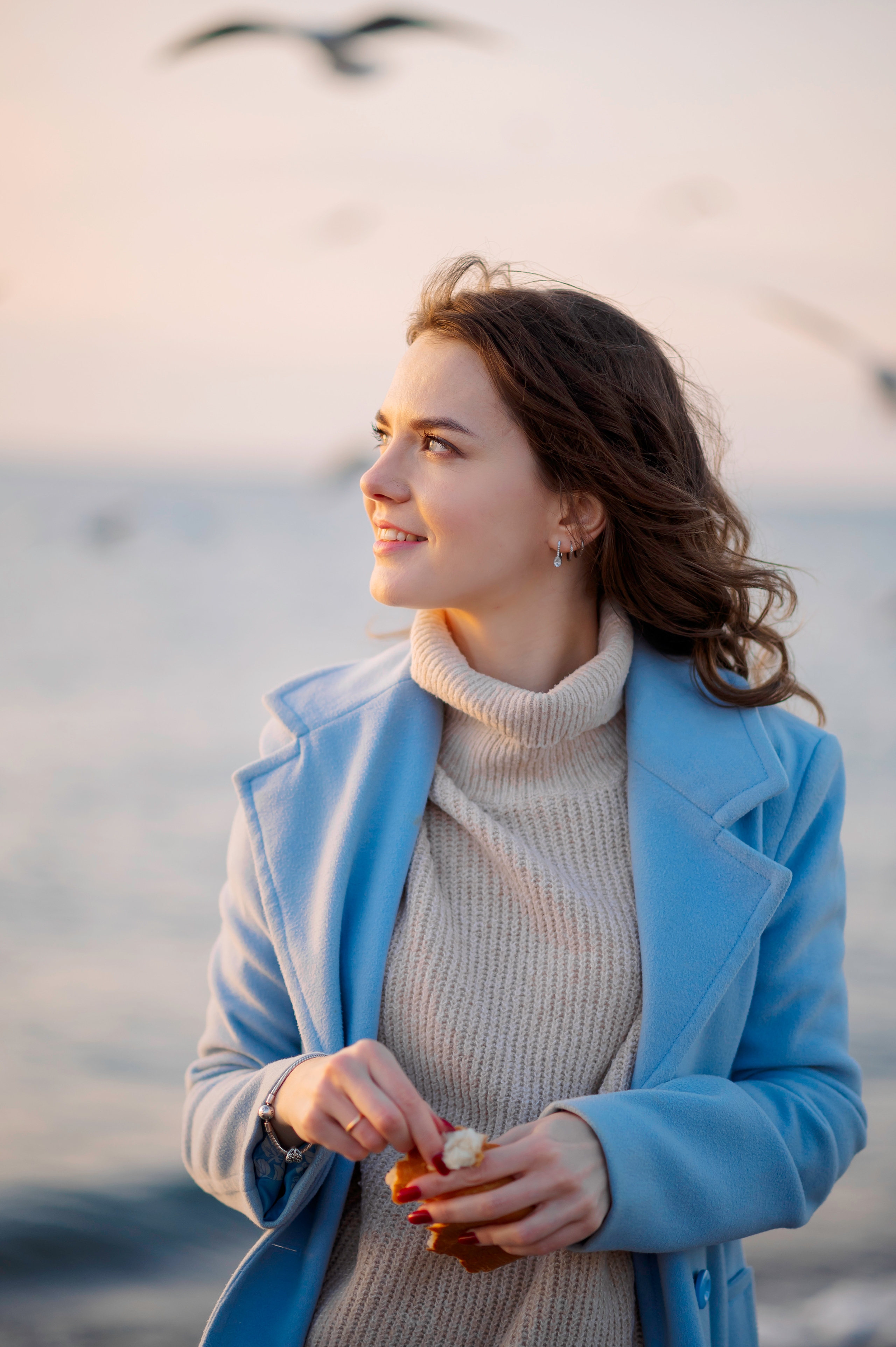 Зимнее море. Семейный и женский фотограф Лоо Краснодар Сочи Энем Татьяна Трибурт