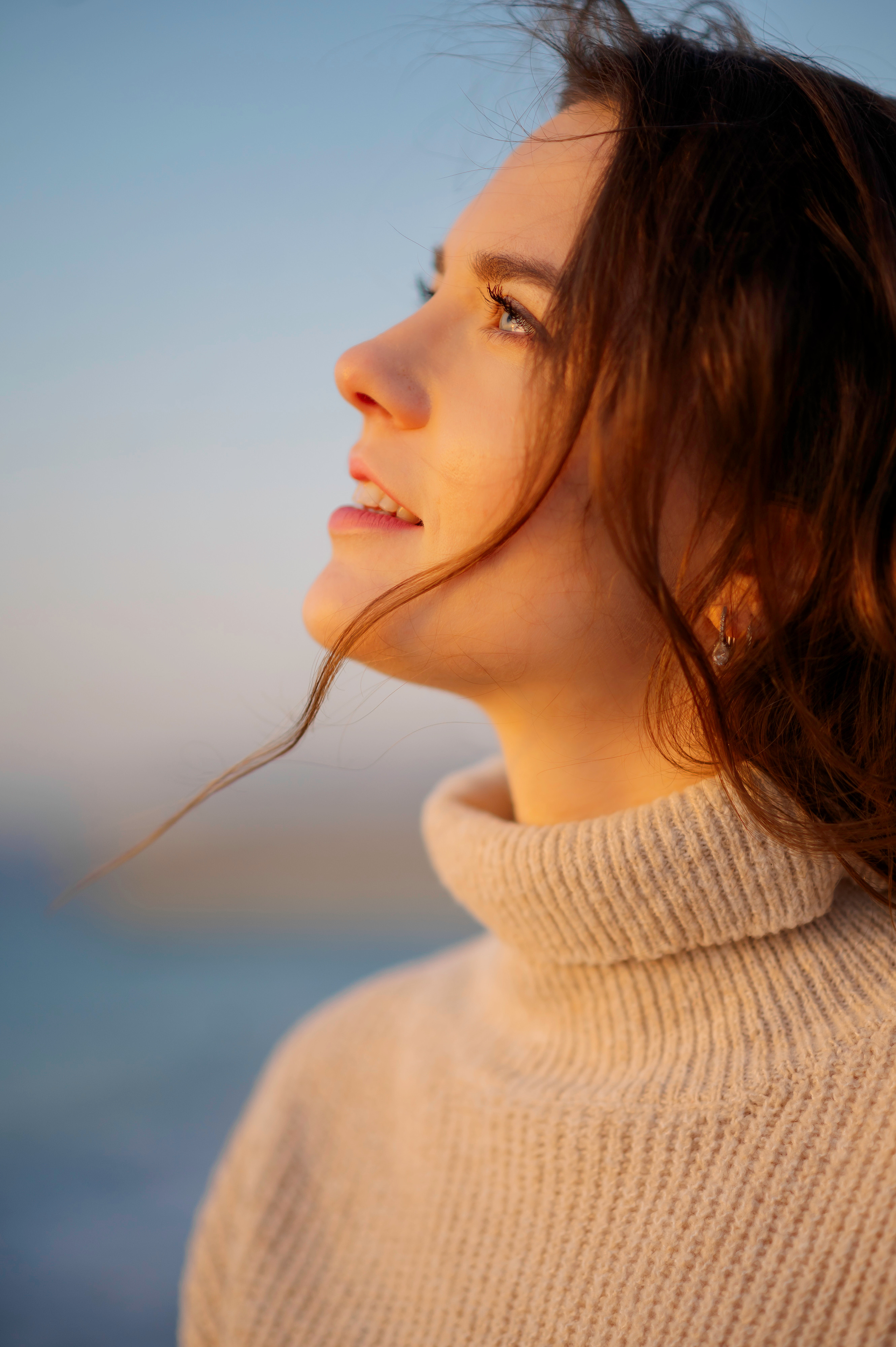 Зимнее море. Семейный и женский фотограф Лоо Краснодар Сочи Энем Татьяна Трибурт