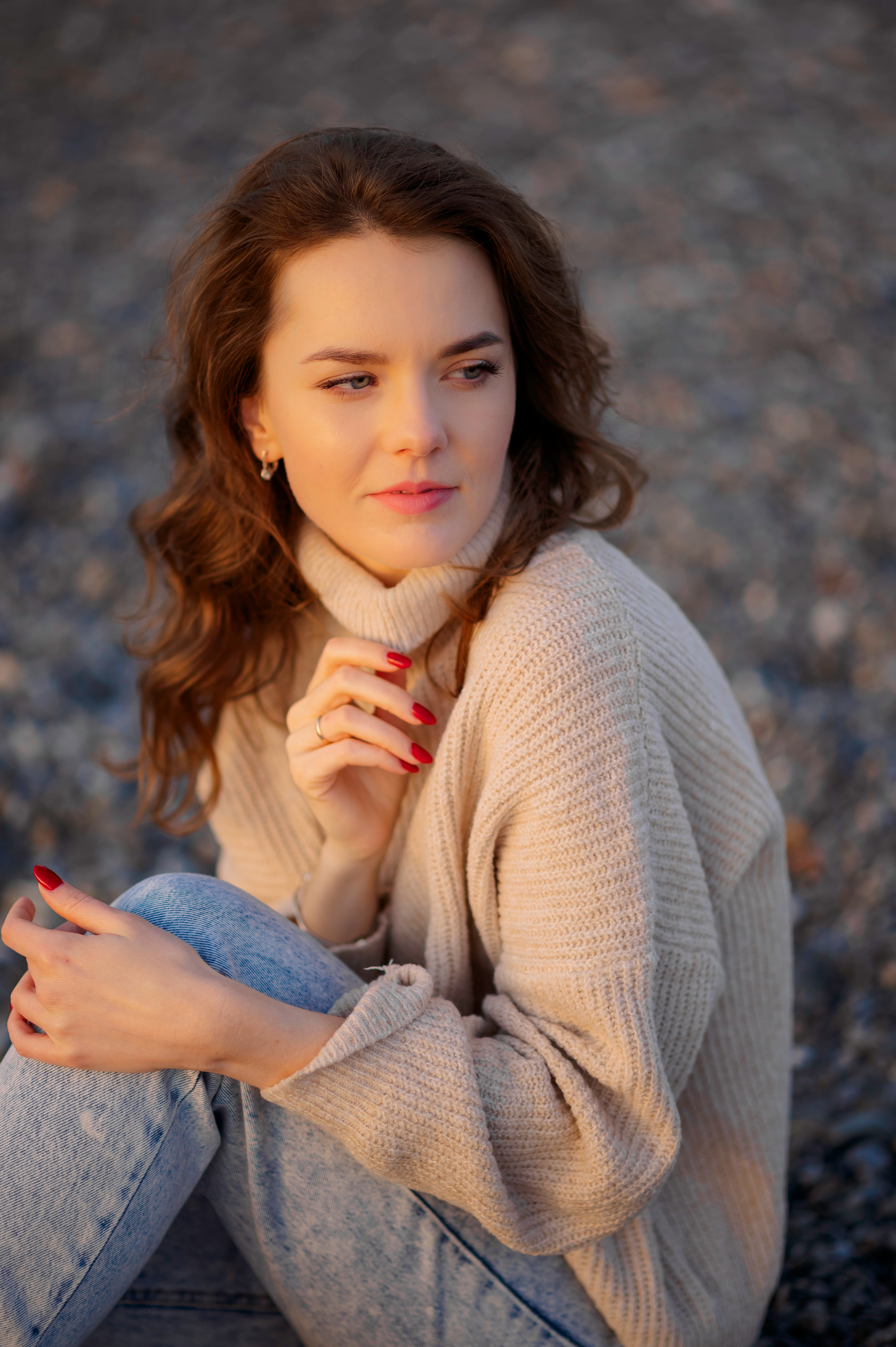 Зимнее море. Семейный и женский фотограф Лоо Краснодар Сочи Энем Татьяна Трибурт