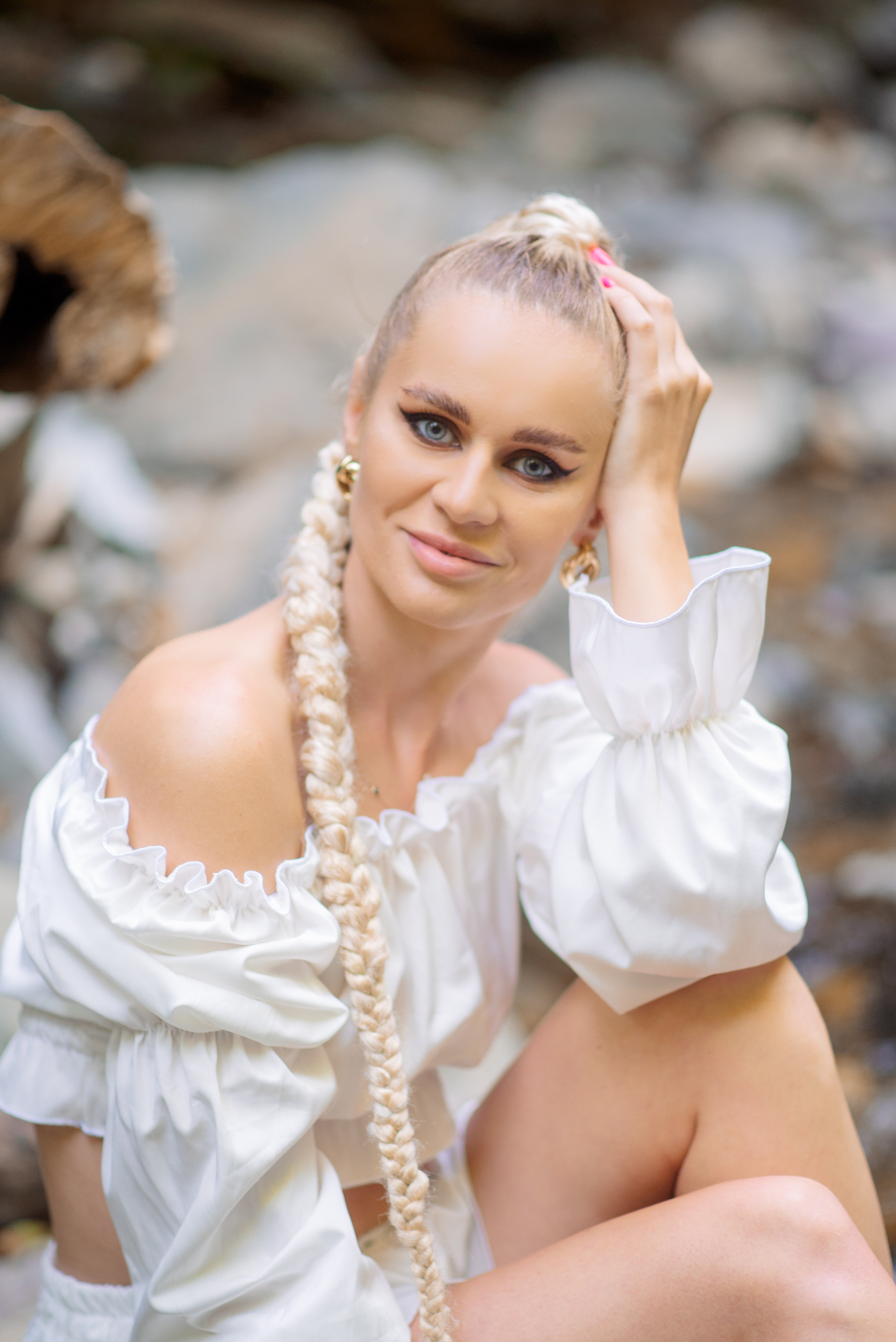 На водопадах. Семейный и женский фотограф Лоо Краснодар Сочи Энем Татьяна Трибурт