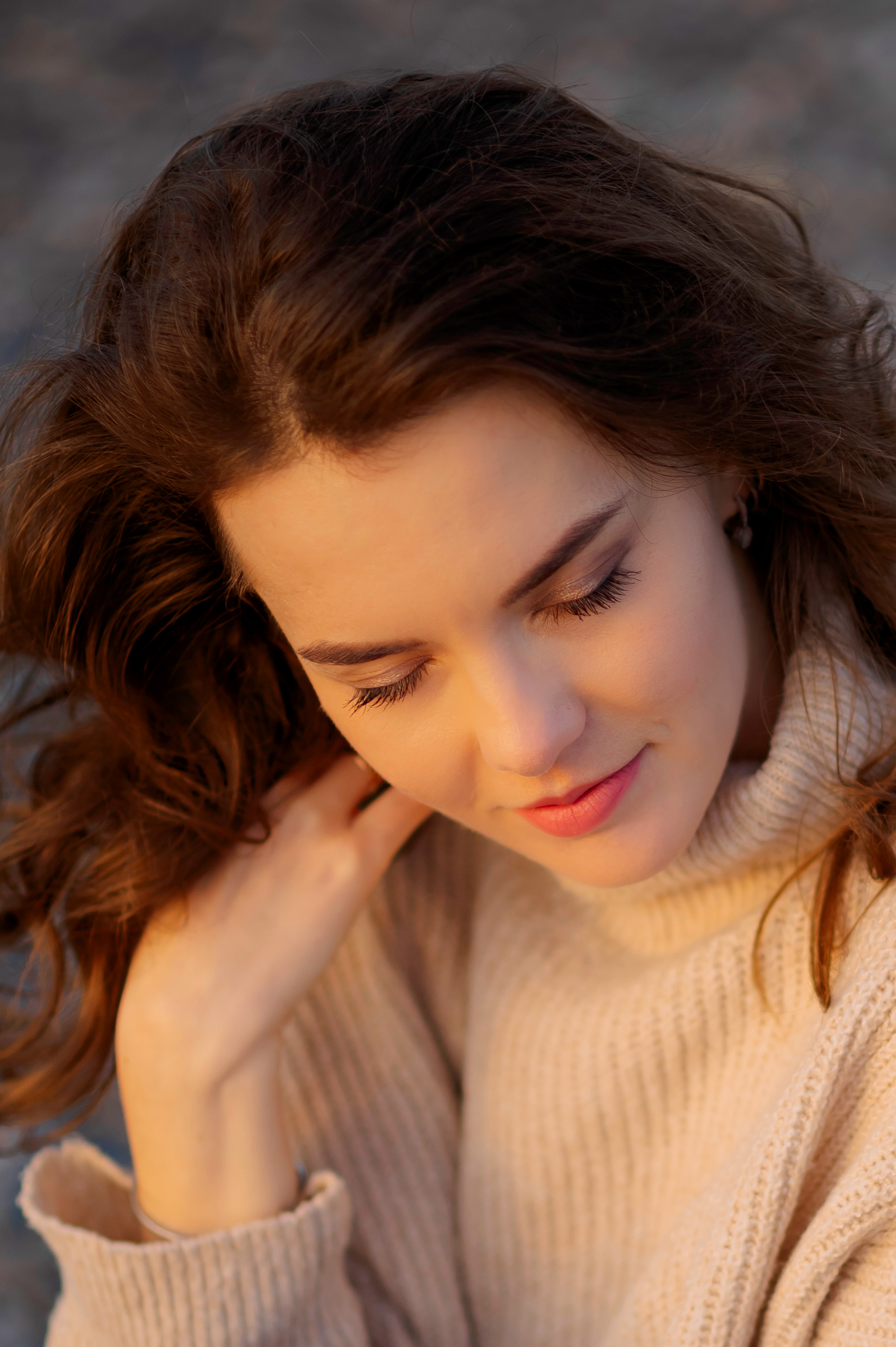 Зимнее море. Семейный и женский фотограф Лоо Краснодар Сочи Энем Татьяна Трибурт