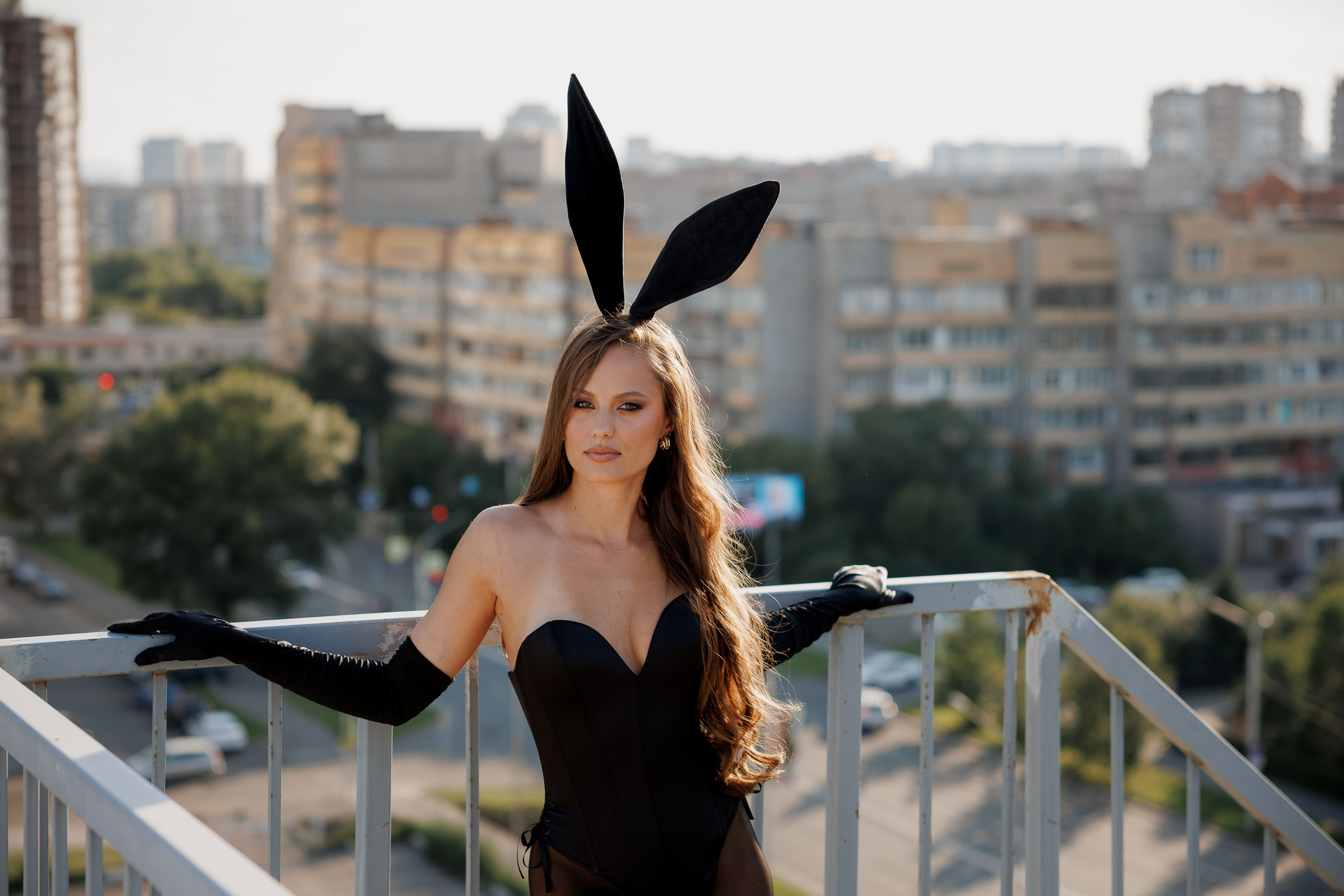 Фотосессия на крыше. Фотограф Красноярск Маргарита Ломакина
