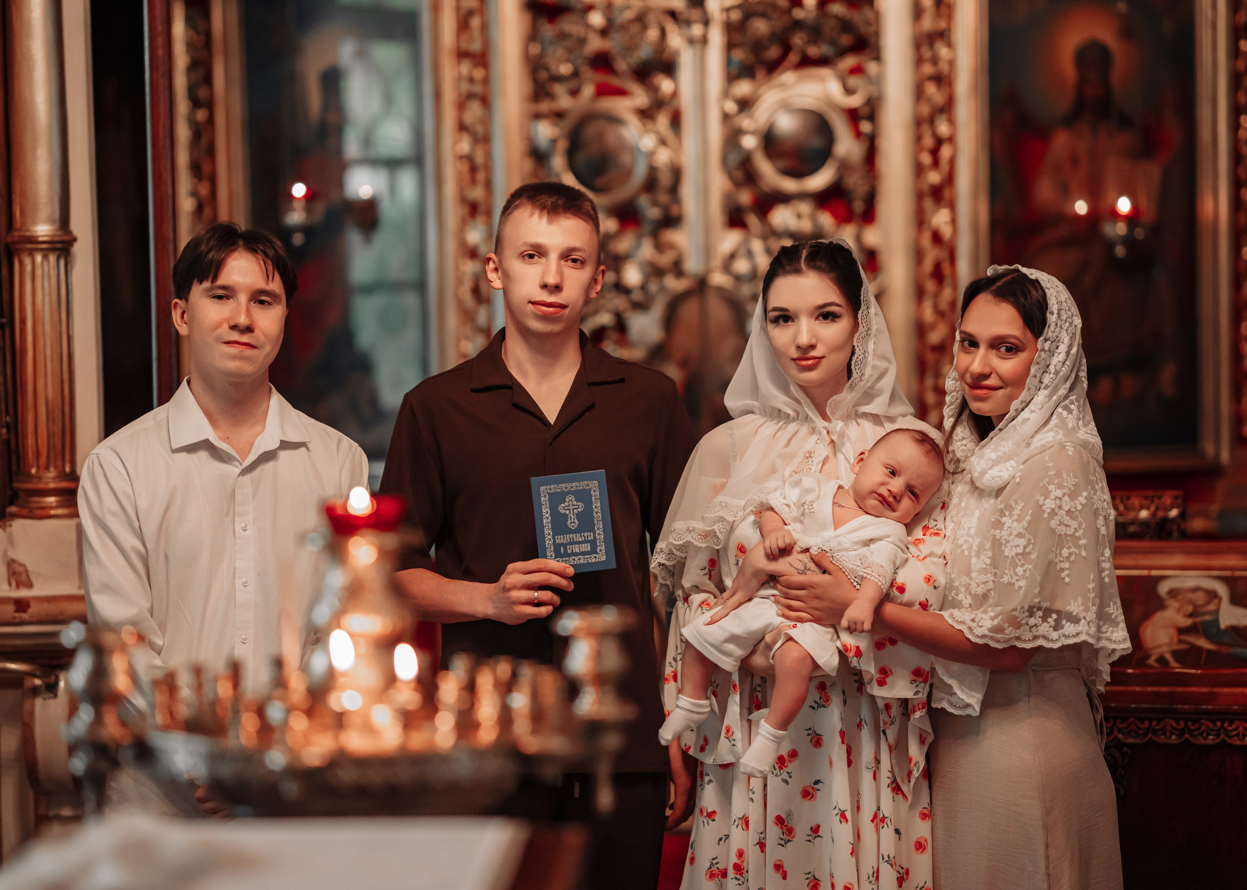 Таинство Крещения. Крамер Юлиана детский и семейный фотограф