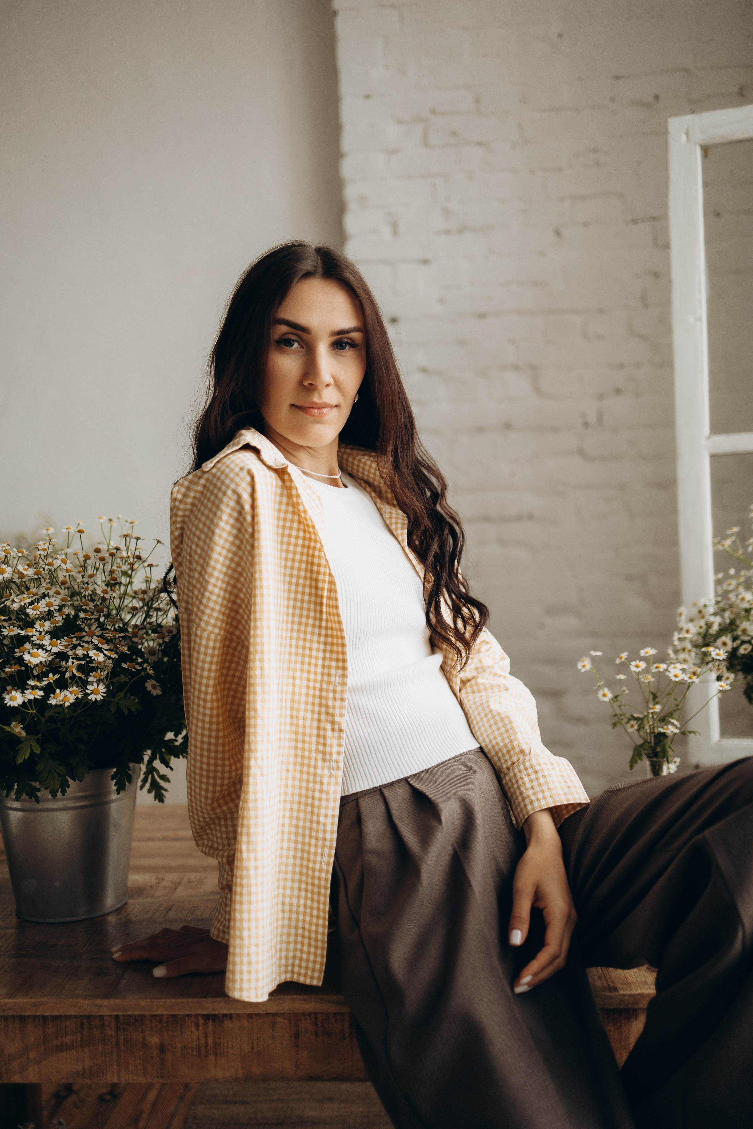 Вика ромашки. Самый теплый фотограф в Краснодаре Рябоконь Ксения