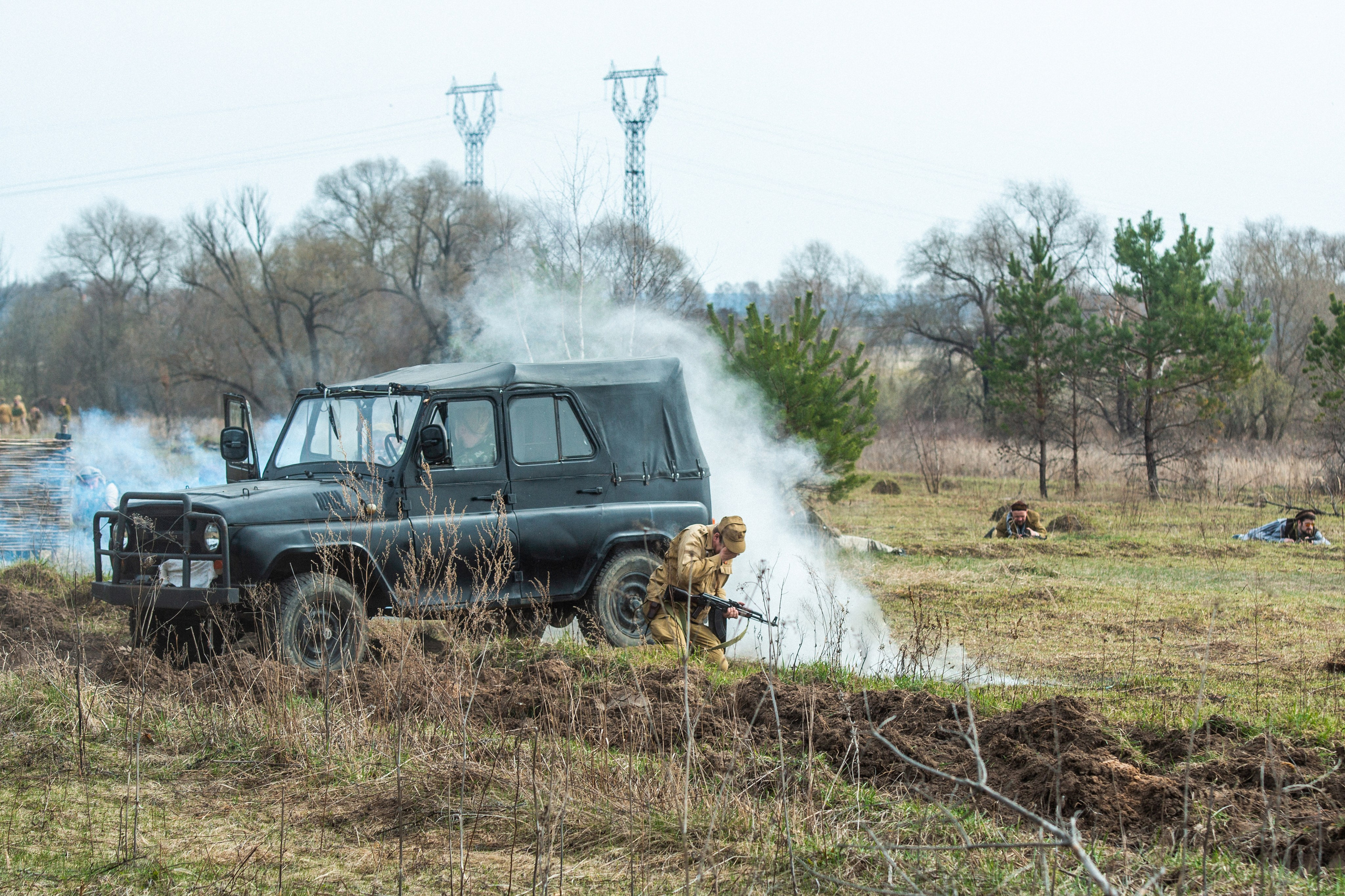 РЕКОНСТРУКЦИЯ БОЯ — АФГАН. Профессиональный фотограф в Мценске и Орловской области