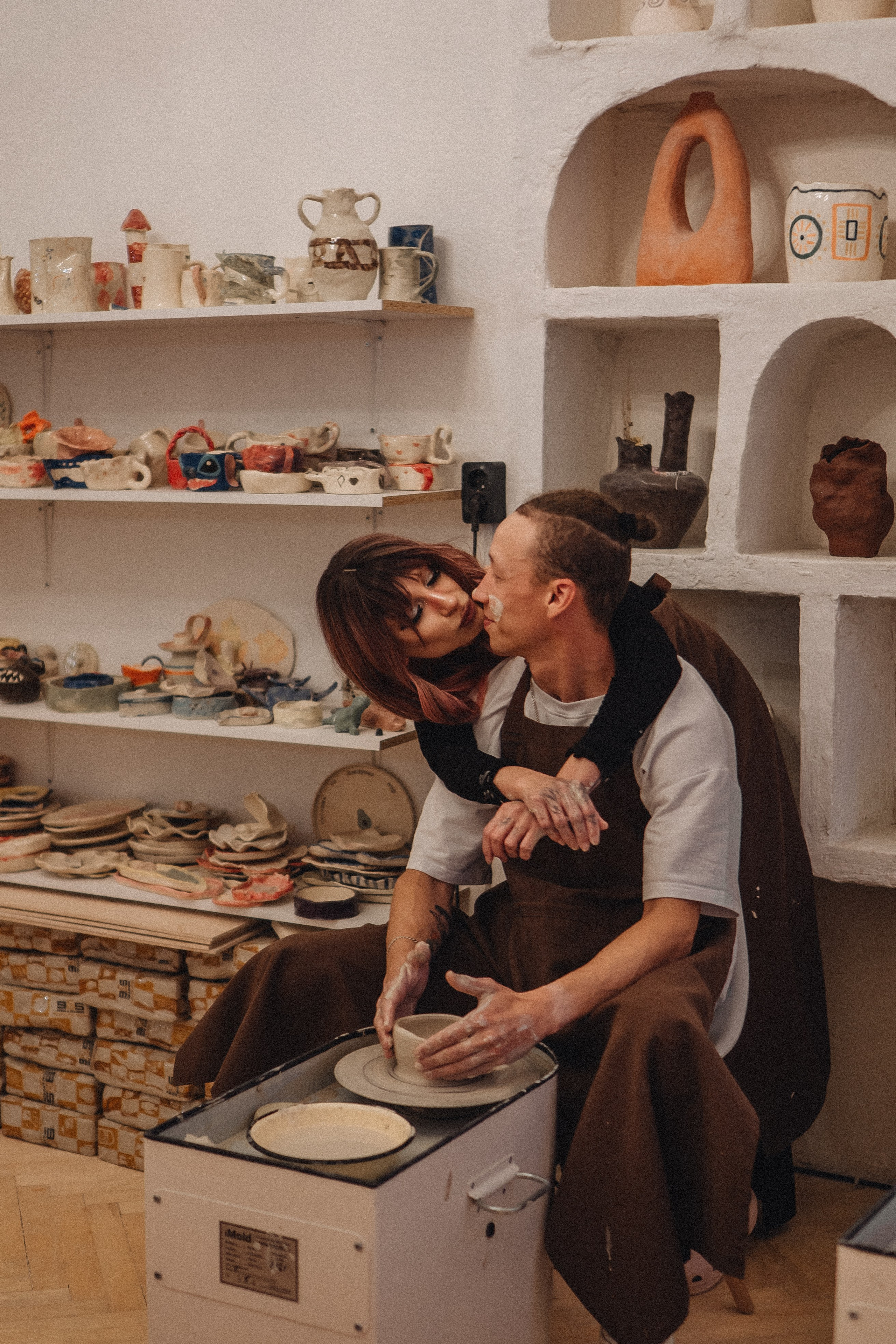 СВИДАНИЕ В ГОНЧАРНОЙ МАСТЕРСКОЙ. Профессиональный фотограф, Санкт-Петербург — Виктория Богомолова