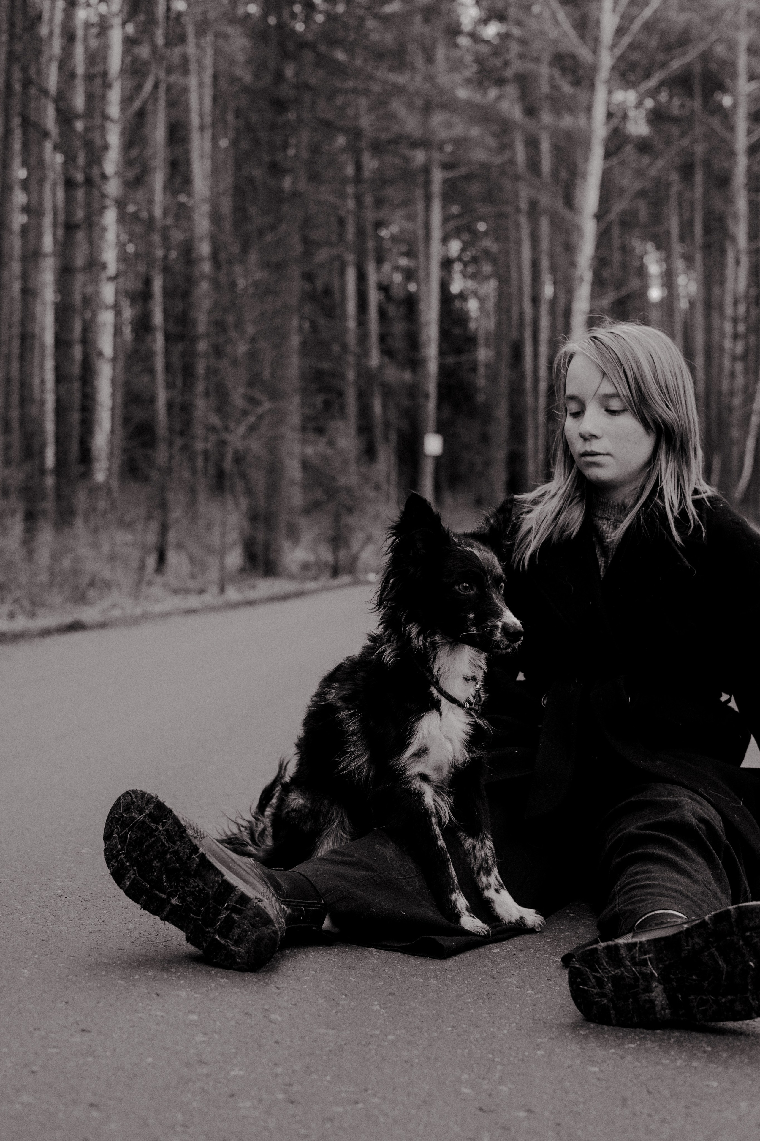 Полина и Сейви. Фотограф-анималист Богданова Полина