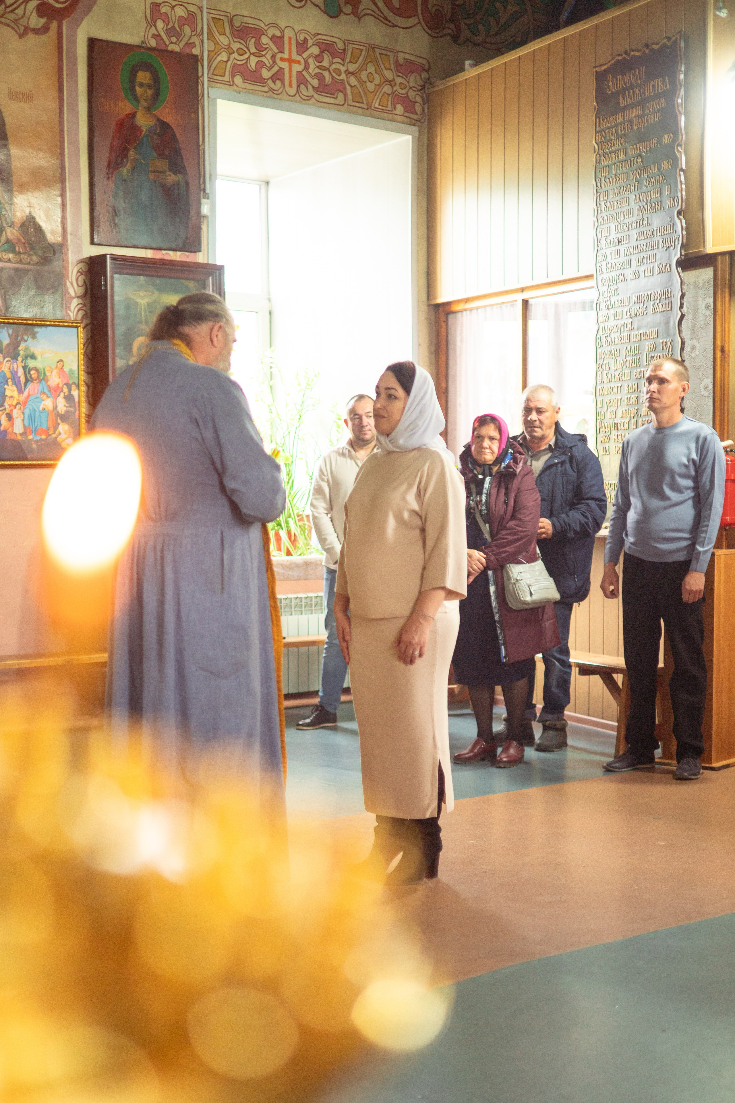 Таинство крещения Дарьи. Семейный и детский фотограф в Михайловке Татьяна Лестьева