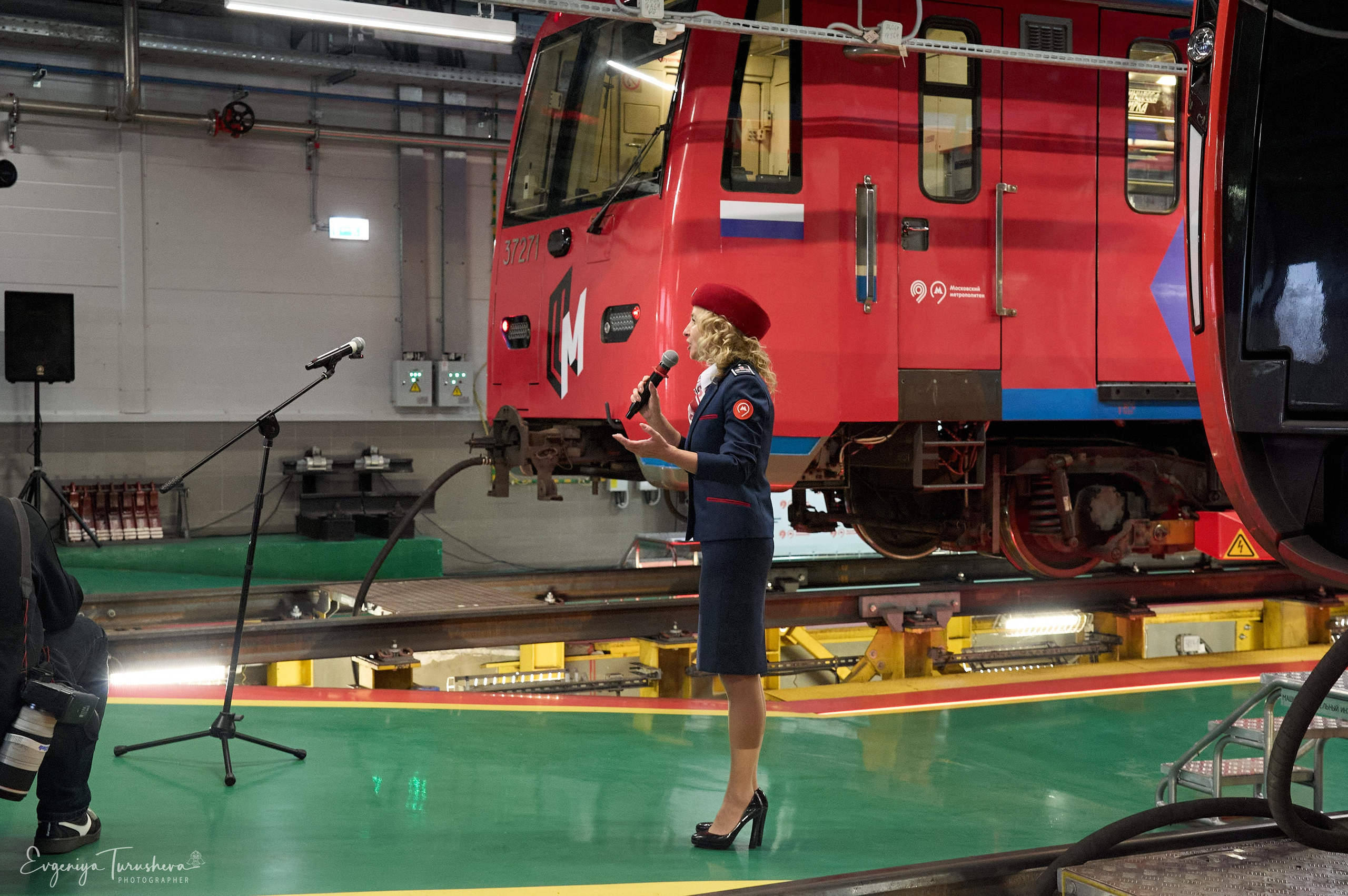 Запуск тематического поезда Театра Мюзикла | 13.11.2025. Фотограф Евгения Турушева