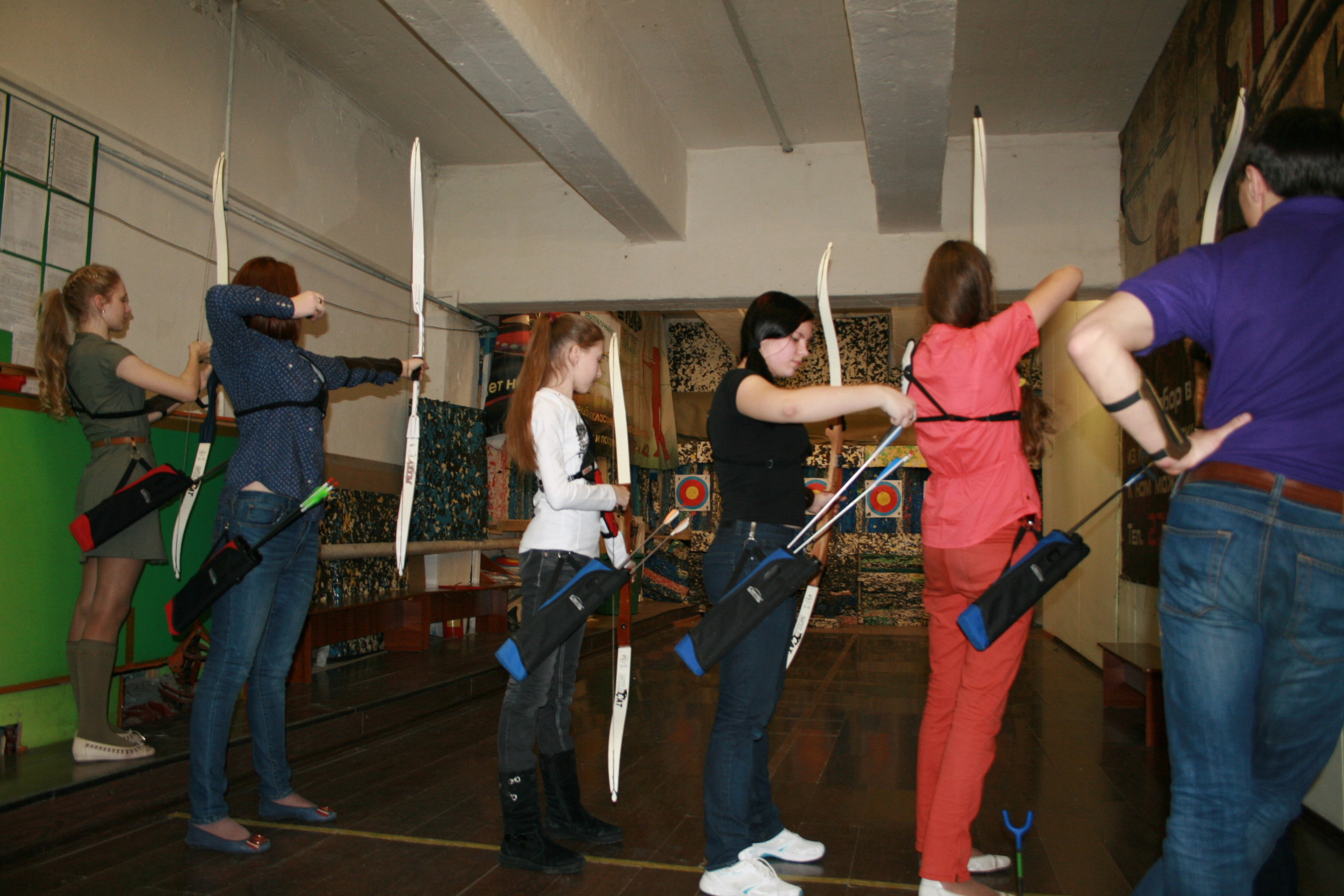 Соня ДР Стрелковый клуб 14 лет 15.03.2014. Семейный, Свадебный фотограф СПБ Питер— Романова Екатерина