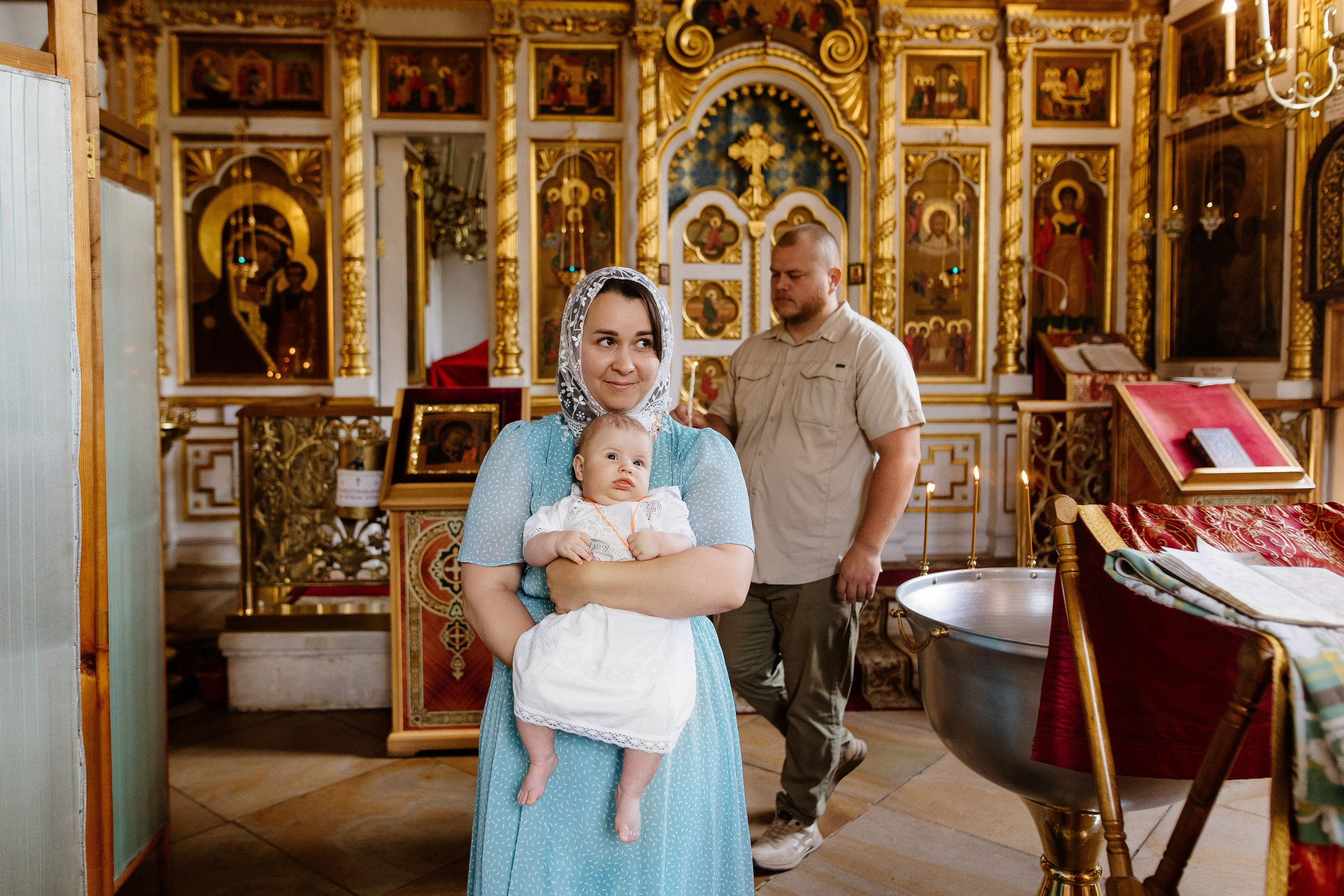 Крещение Никиты. Свадебный и семейный фотограф Екатерина Иванова