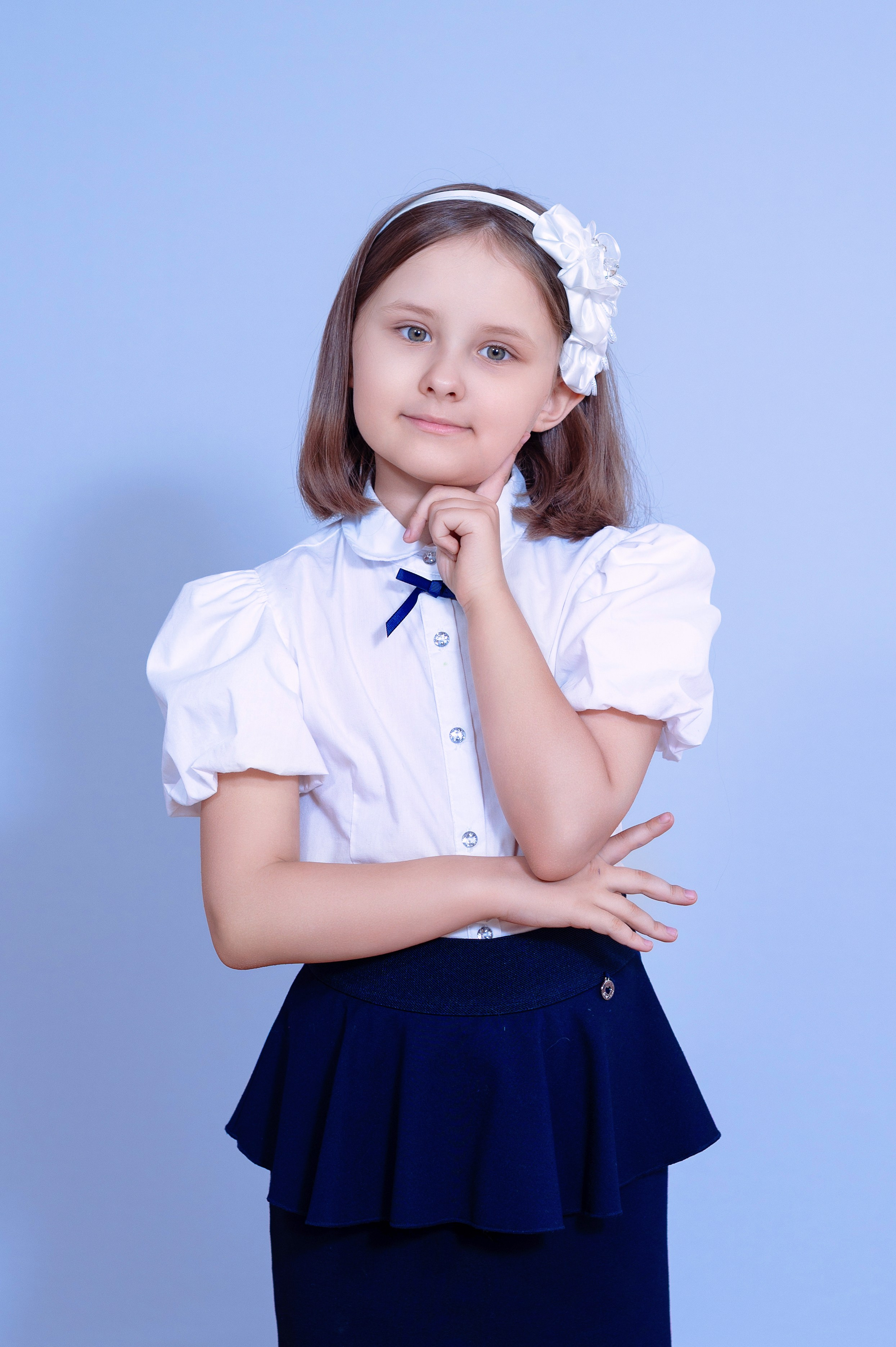 Портрет и общая фотография класса. Выпускной школьный альбом в Москве / Школьный фотограф Юлия Михайленко