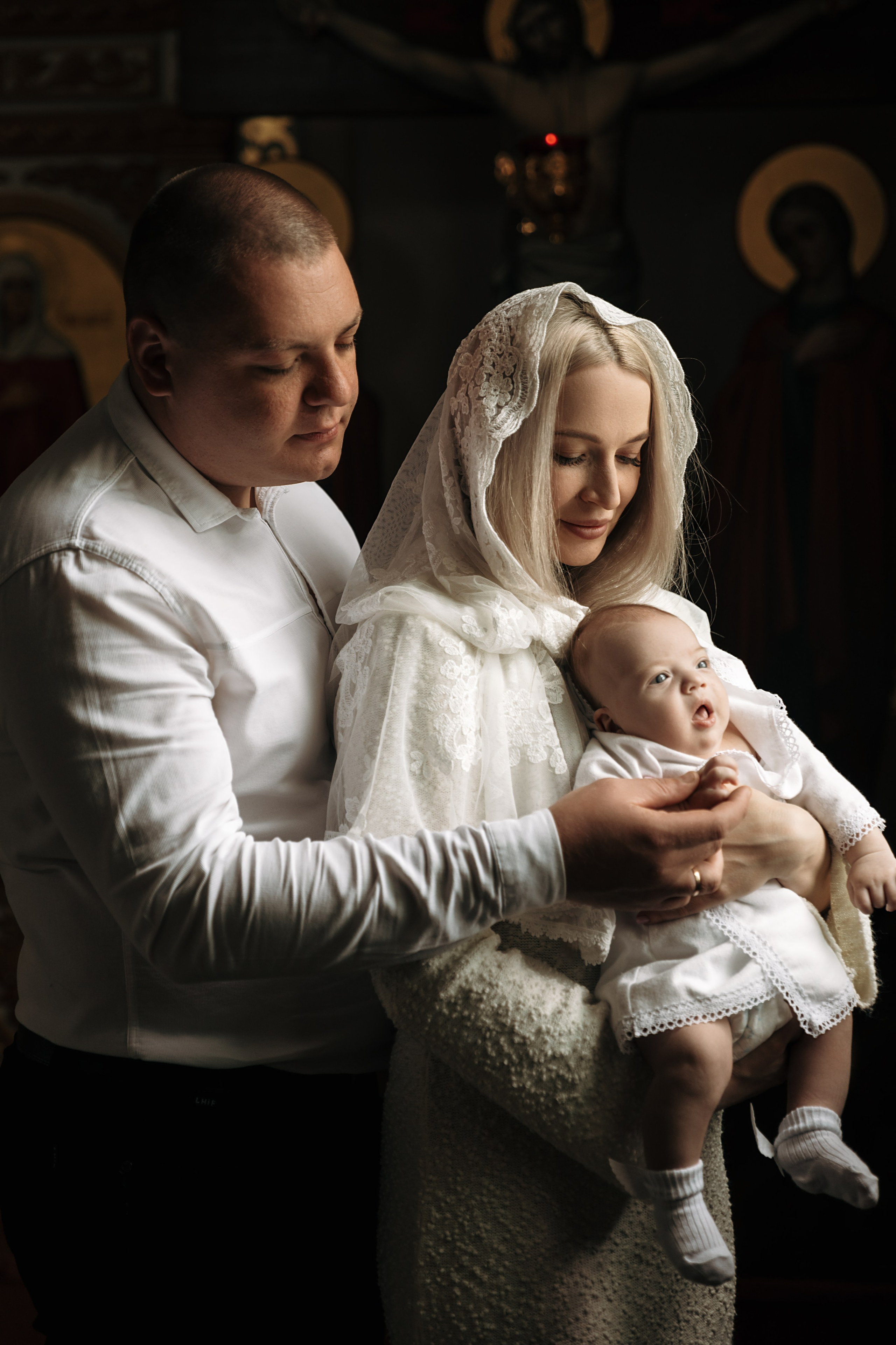 Таинство Крещения Никиты. Фотограф Сальск Катерина