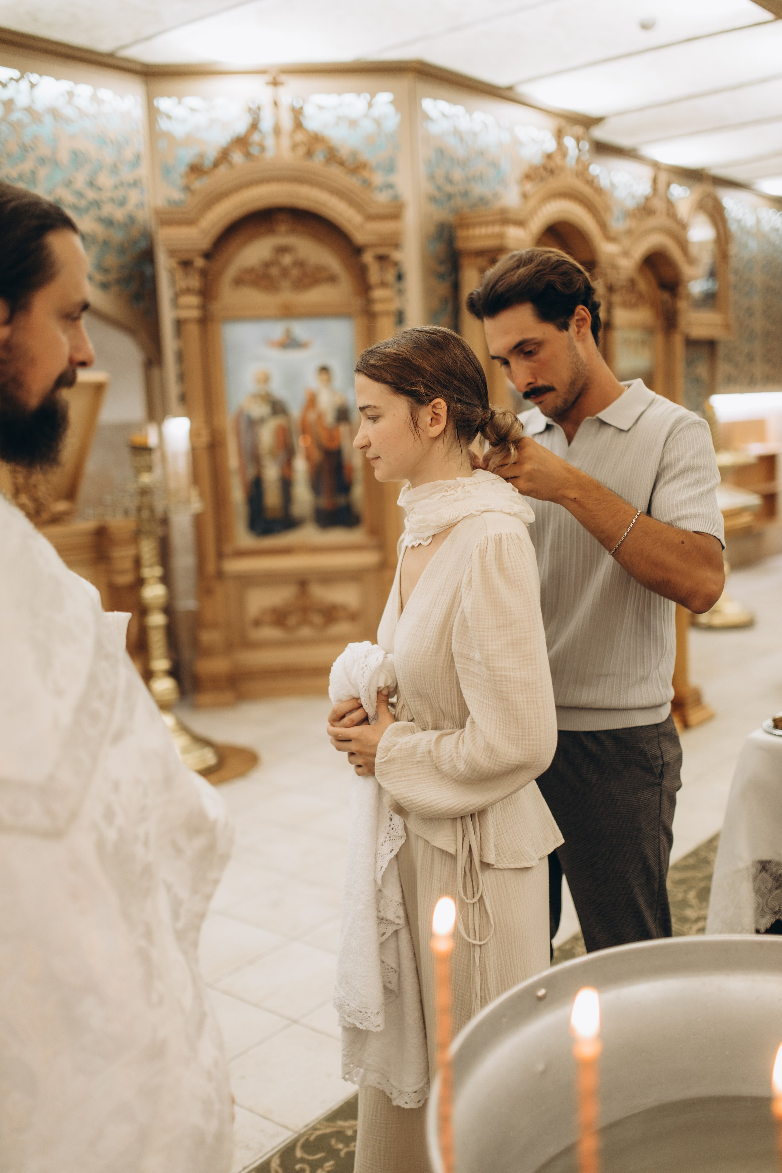 Крещение Марии и Валерии. Семейный фотограф в Краснодаре Виктория Кокоулина