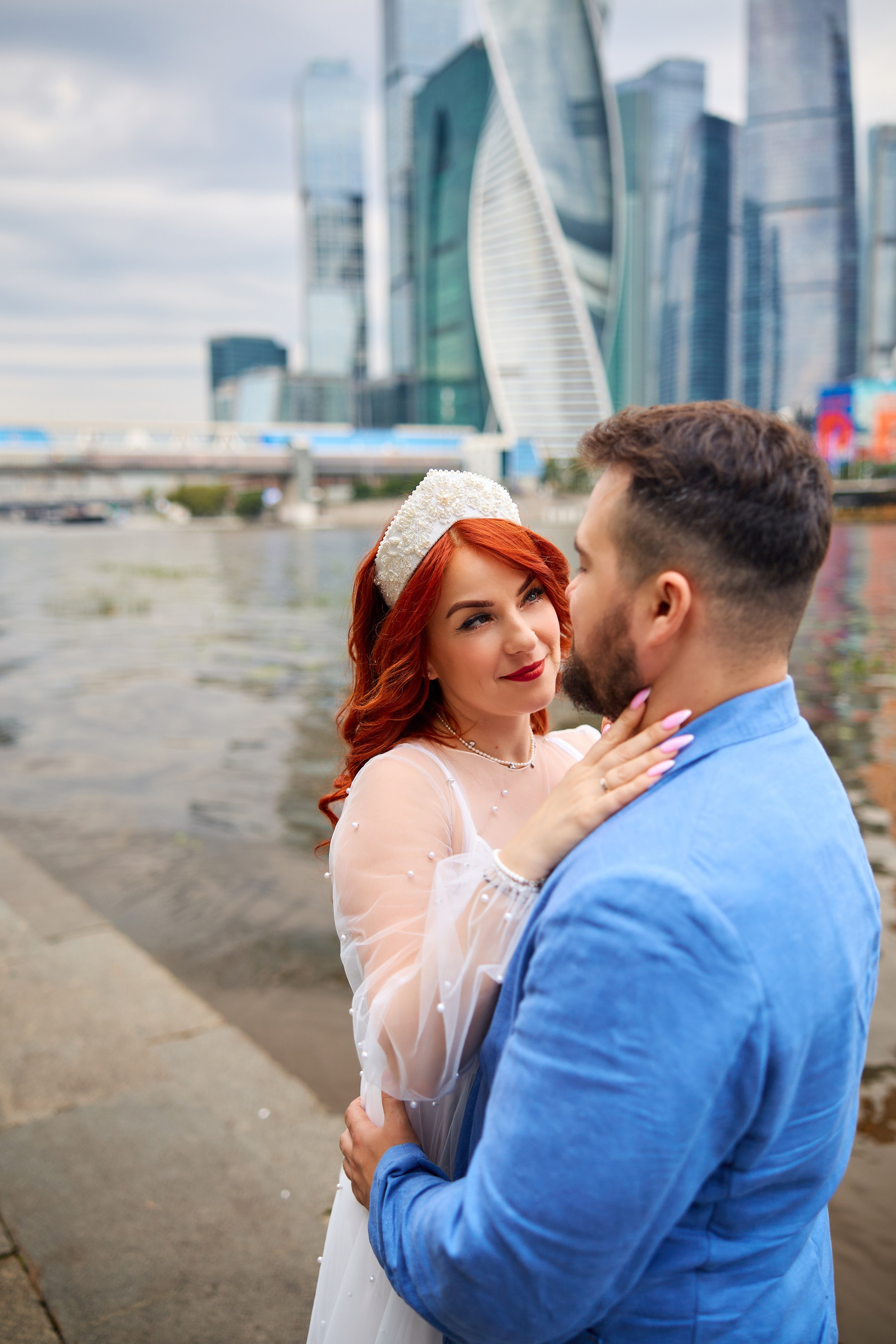 Свадебная фотосессия летом. Свадебный фотограф Сергей Колбинский