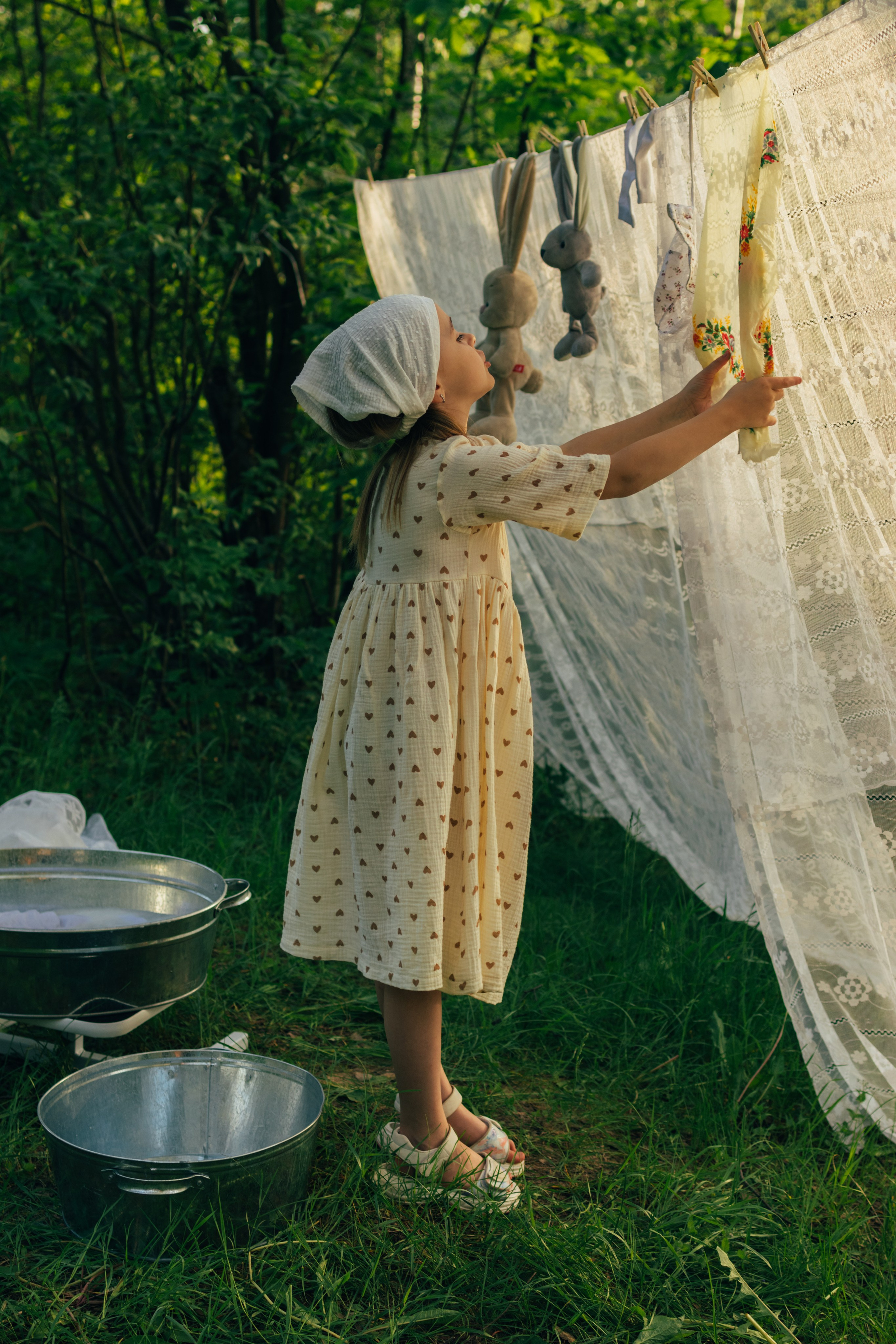 Большая стирка Дарья и Мария. Фотограф Ирина Панина