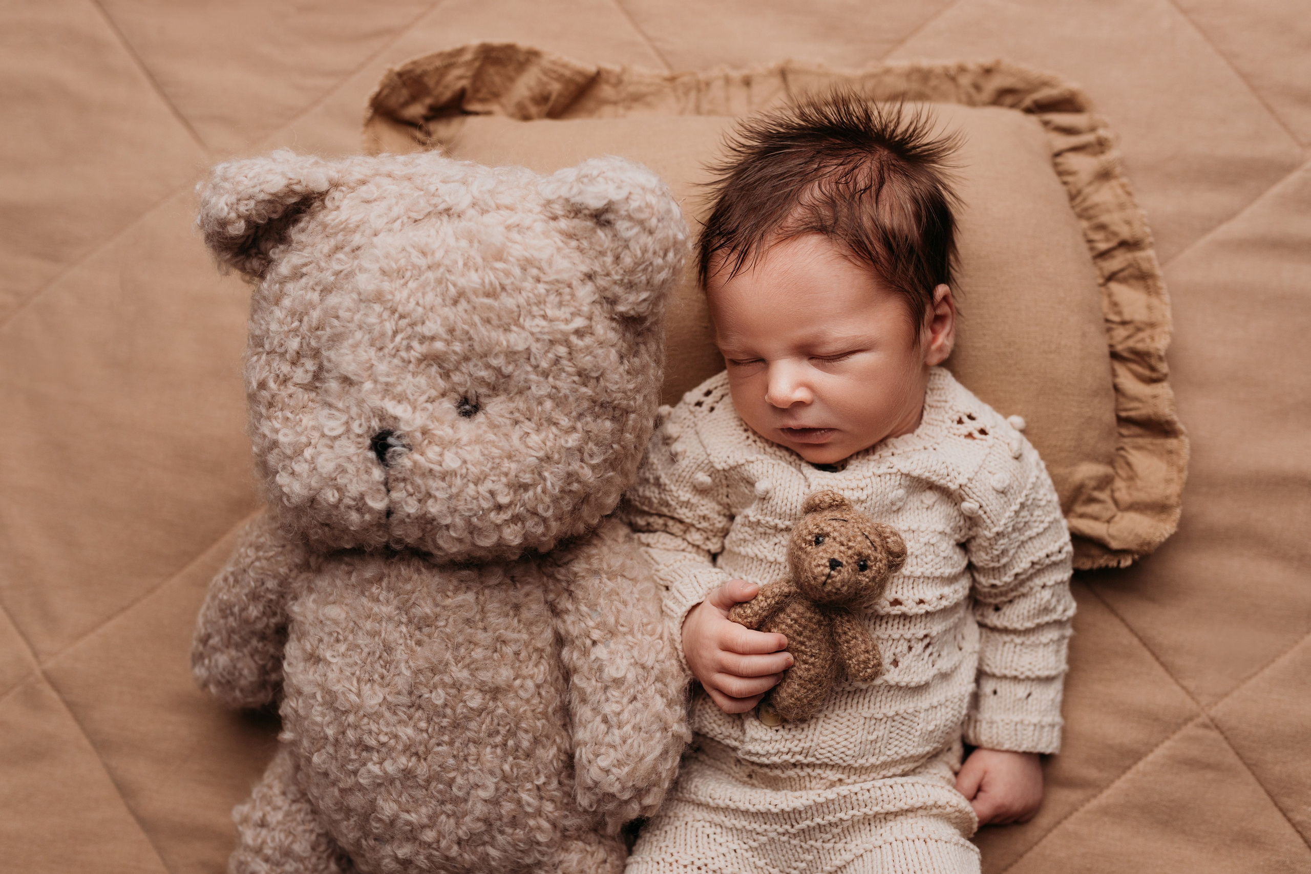 Фотосессия новорожденного в БОХО стиле. Фотограф новорожденных в г. Барнаул Ренпенинг Катерина