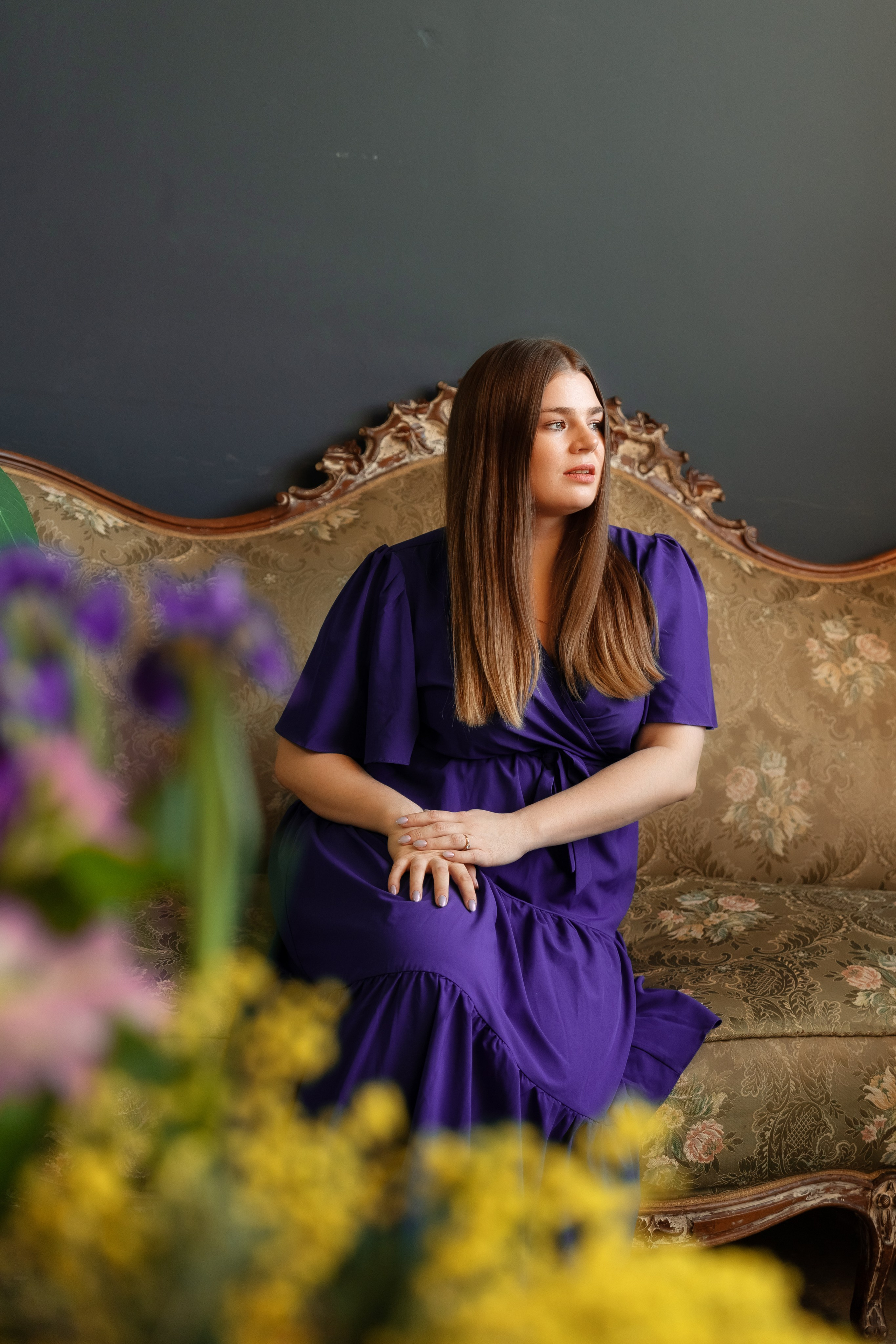 Весенний художественный портрет. Дарья