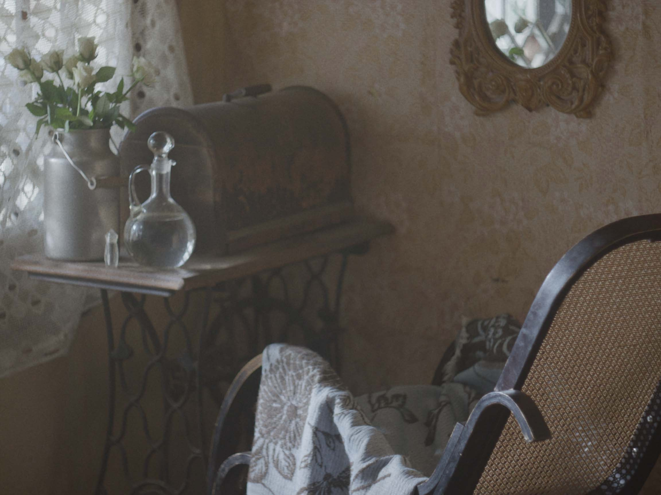 Розы Анны. Цветокоррекция видео